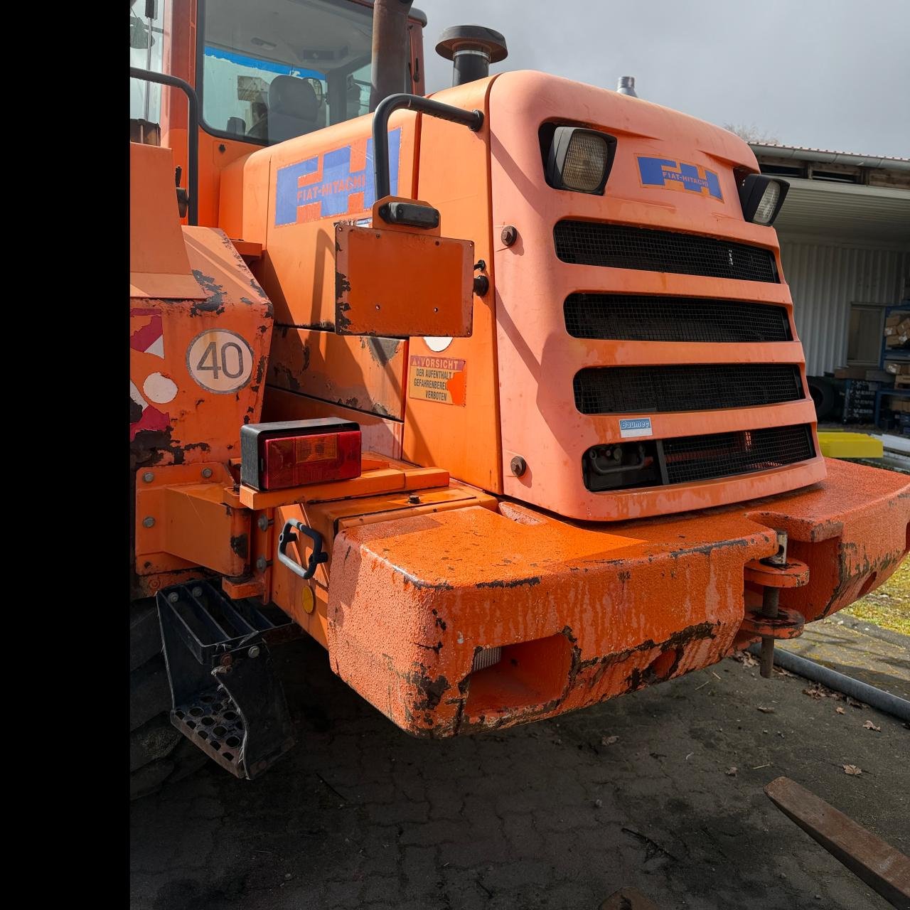 Radlader от тип Hitachi W 190, Gebrauchtmaschine в Könnern (Снимка 2)