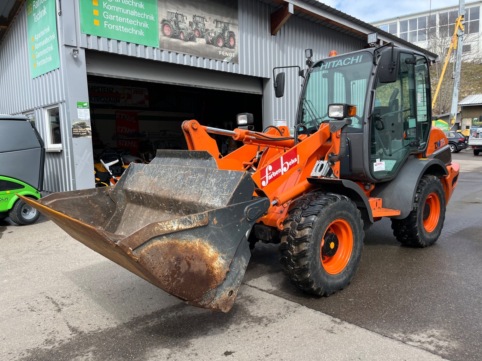 Radlader от тип Hitachi ZW 75, Gebrauchtmaschine в Donaueschingen (Снимка 1)