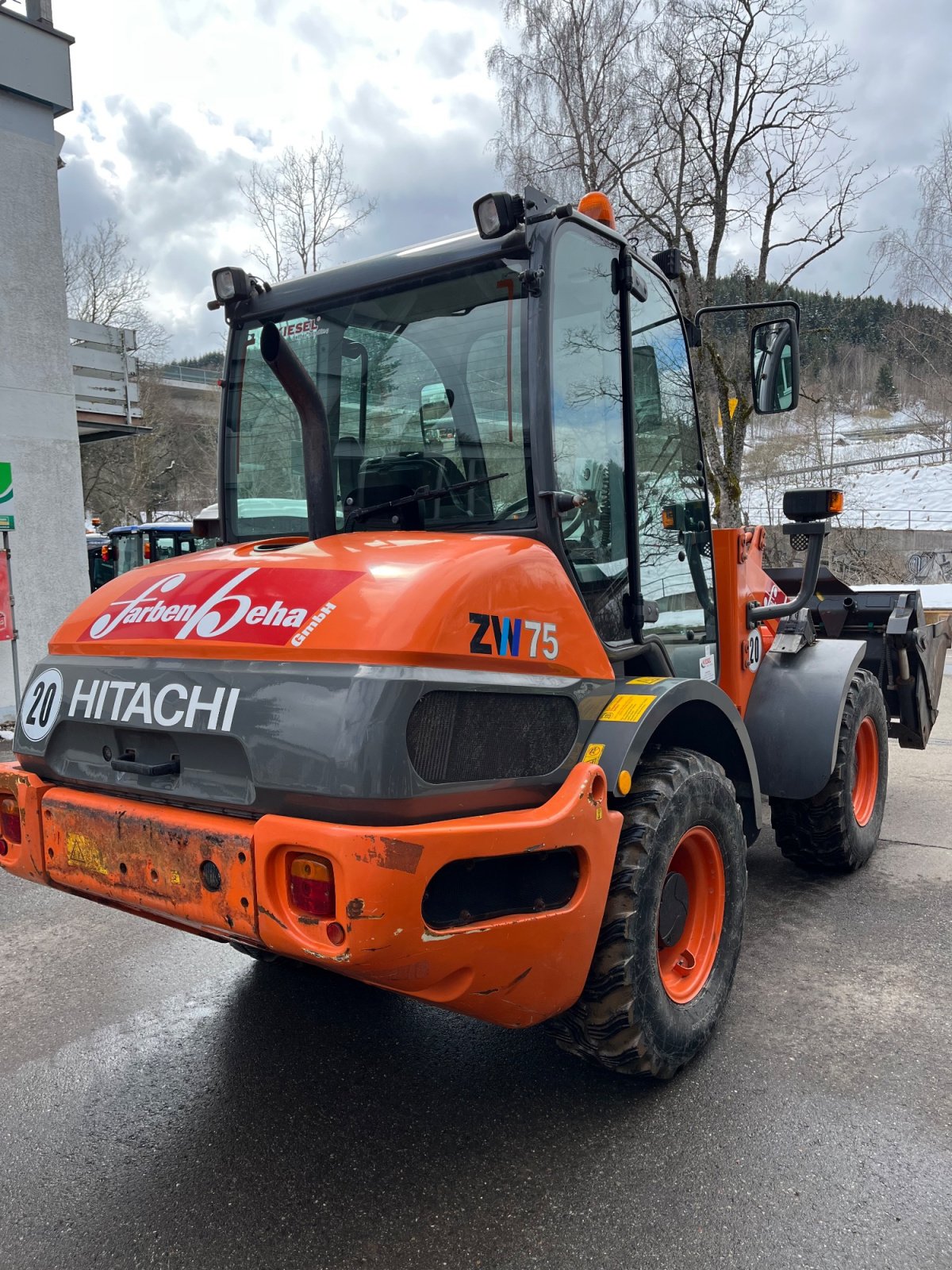 Radlader от тип Hitachi ZW 75, Gebrauchtmaschine в Donaueschingen (Снимка 7)