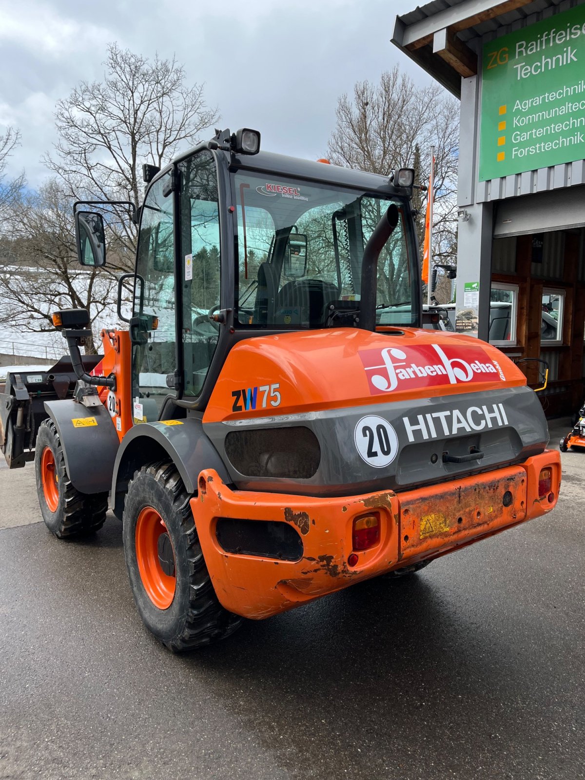 Radlader от тип Hitachi ZW 75, Gebrauchtmaschine в Donaueschingen (Снимка 11)