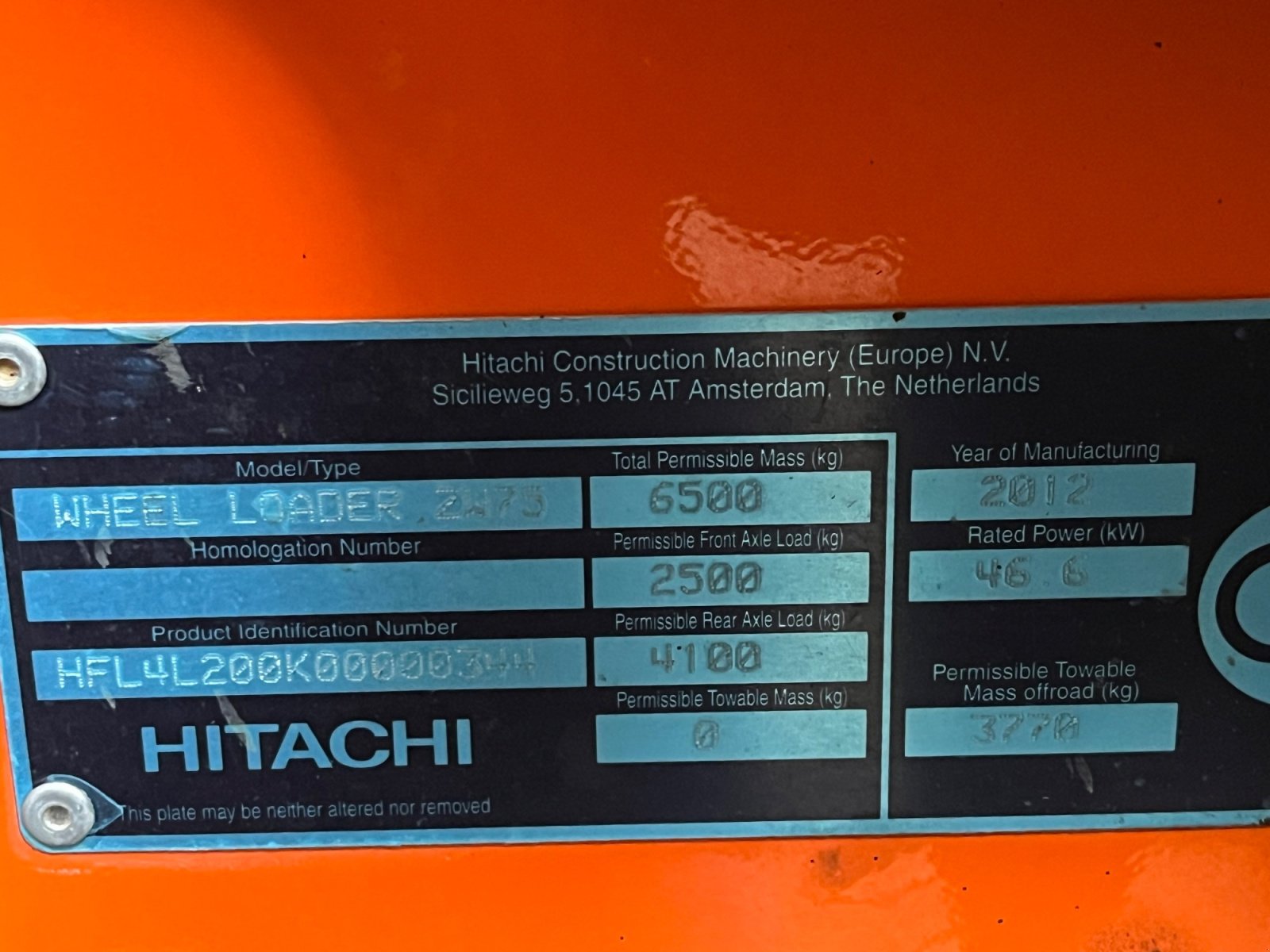 Radlader от тип Hitachi ZW 75, Gebrauchtmaschine в Donaueschingen (Снимка 15)