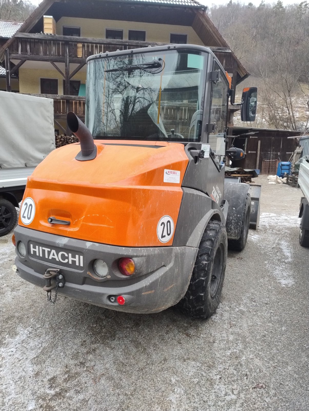 Radlader a típus Hitachi ZW 75, Gebrauchtmaschine ekkor: Rothenburg (Kép 3)
