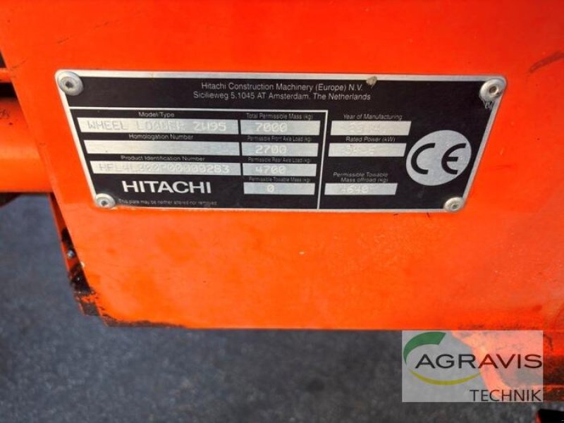 Radlader of the type Hitachi ZW 95, Gebrauchtmaschine in Meppen (Picture 14)