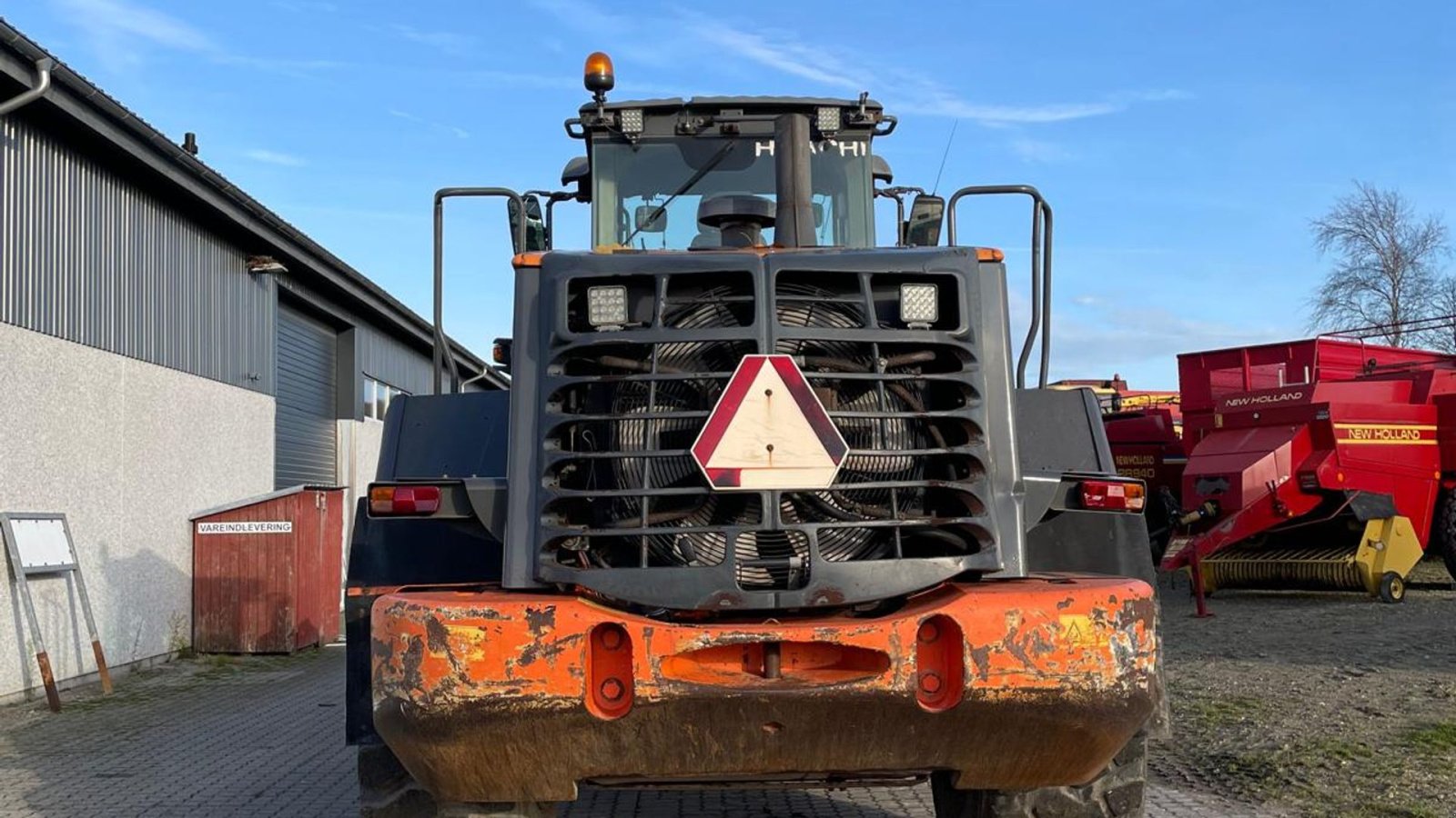 Radlader des Typs Hitachi ZW250 volvo hurtigskift og skovl, Gebrauchtmaschine in Kongerslev (Bild 4)