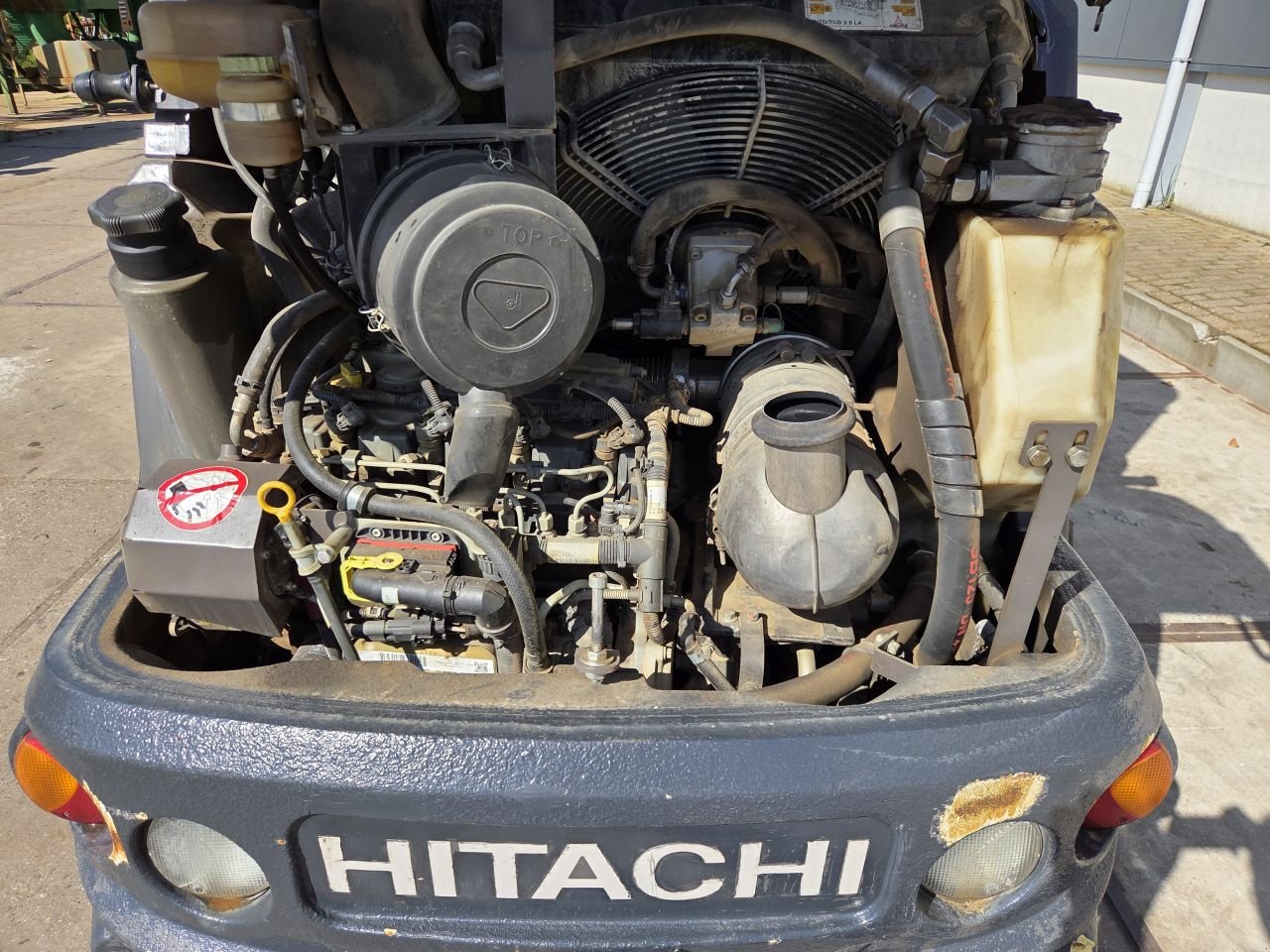 Radlader tip Hitachi ZW75, Gebrauchtmaschine in Oirschot (Poză 10)
