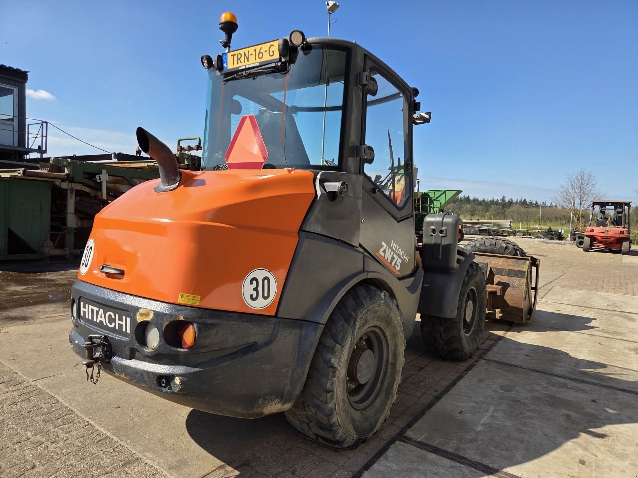 Radlader tip Hitachi ZW75, Gebrauchtmaschine in Oirschot (Poză 9)