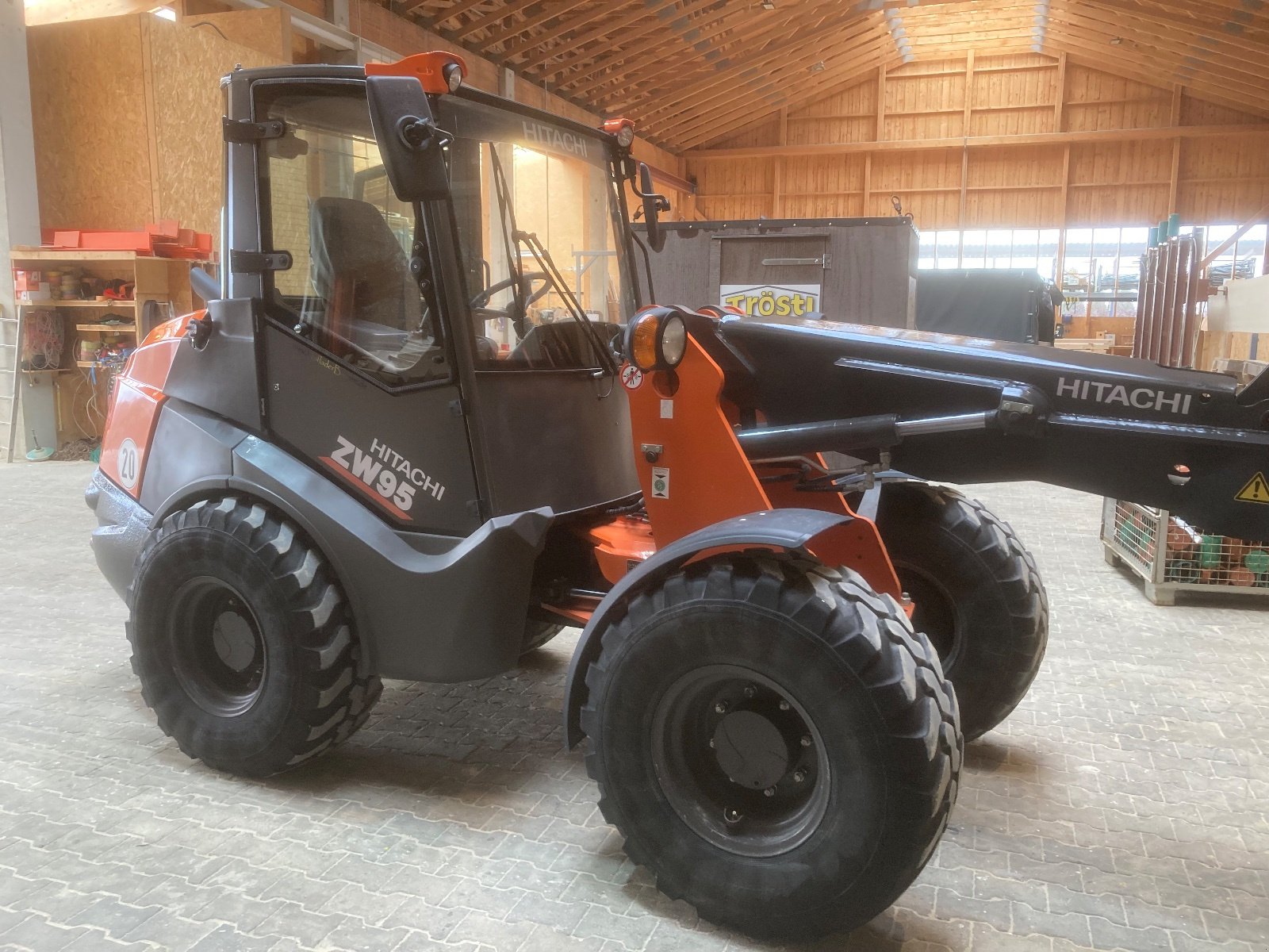 Radlader za tip Hitachi ZW95, Gebrauchtmaschine u obertaufkirchen (Slika 6)