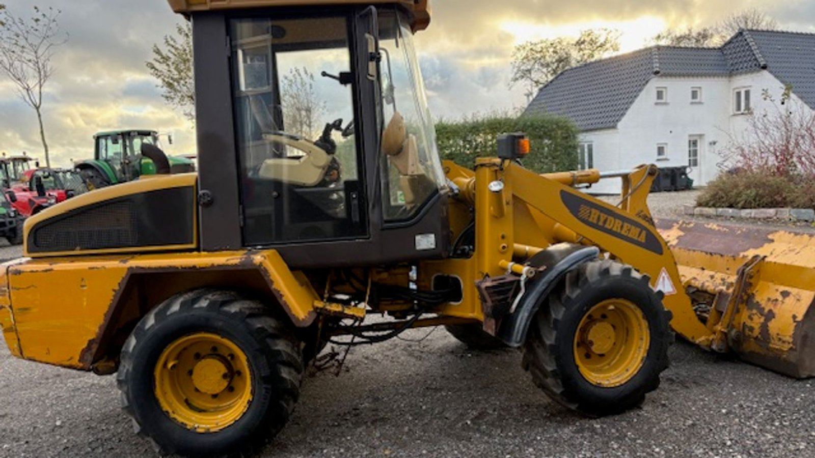 Radlader του τύπου Hydrema Wl 550C HYDRAULISK SKIFT, SKOVL OG GAFLER, Gebrauchtmaschine σε Dronninglund (Φωτογραφία 10)