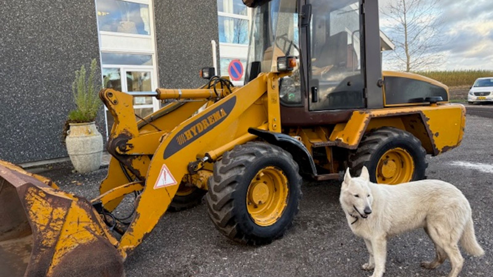 Radlader του τύπου Hydrema Wl 550C HYDRAULISK SKIFT, SKOVL OG GAFLER, Gebrauchtmaschine σε Dronninglund (Φωτογραφία 1)