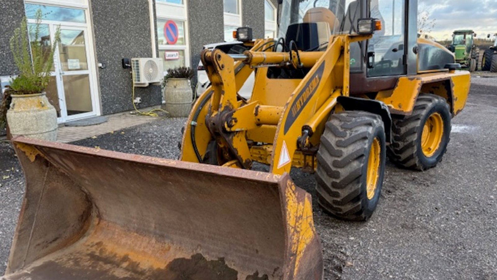 Radlader του τύπου Hydrema Wl 550C HYDRAULISK SKIFT, SKOVL OG GAFLER, Gebrauchtmaschine σε Dronninglund (Φωτογραφία 7)