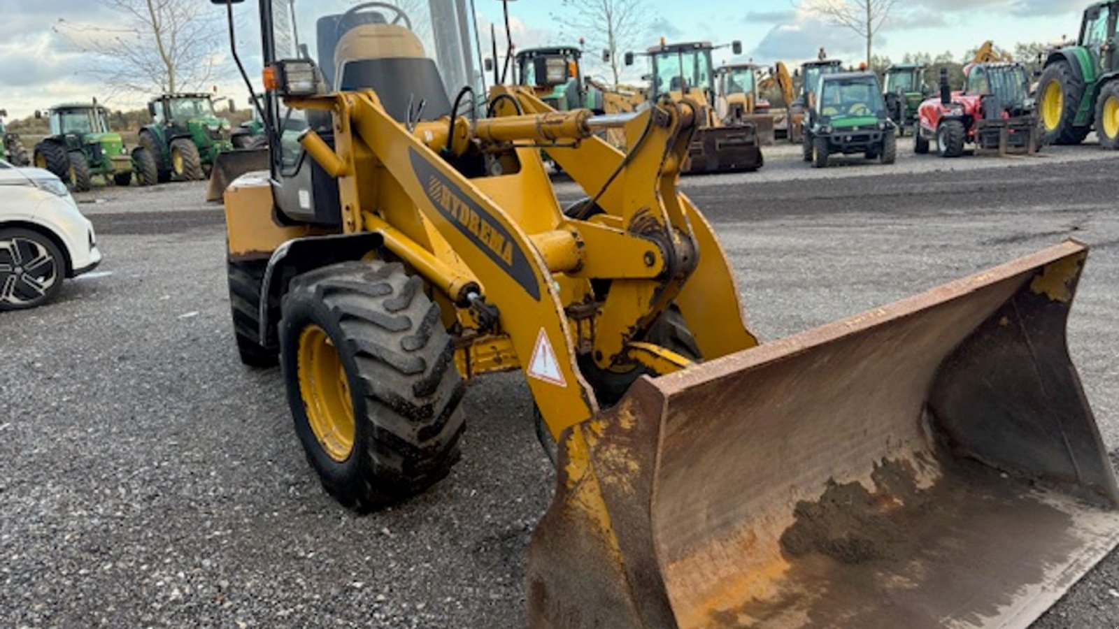 Radlader του τύπου Hydrema Wl 550C HYDRAULISK SKIFT, SKOVL OG GAFLER, Gebrauchtmaschine σε Dronninglund (Φωτογραφία 8)