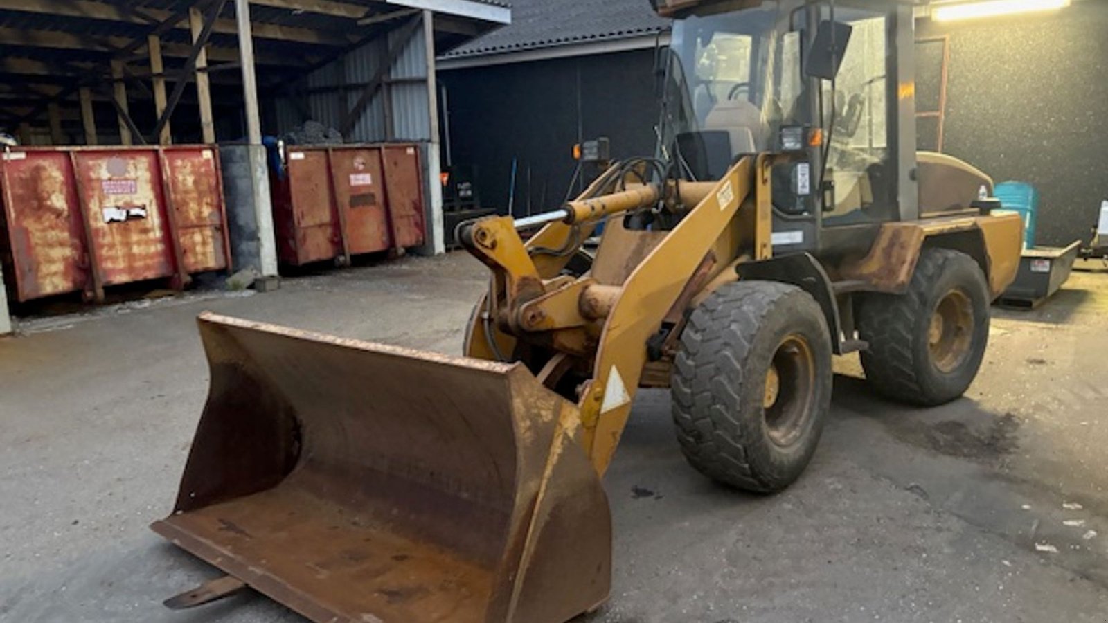 Radlader typu Hydrema Wl 550C M. SKOVL OG GAFLER, Gebrauchtmaschine v Dronninglund (Obrázok 3)