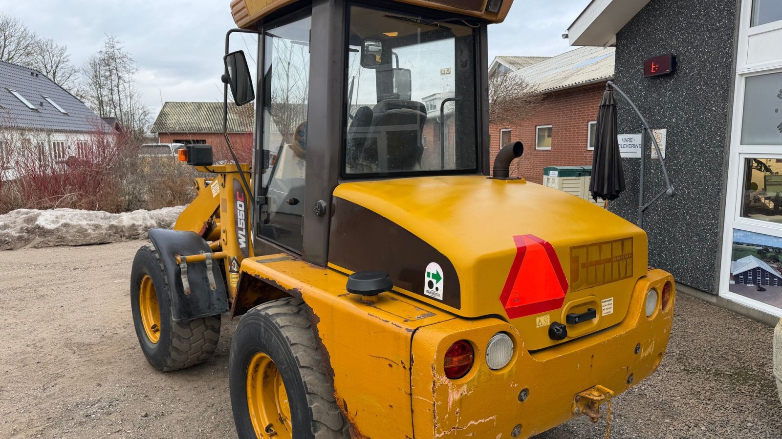 Radlader a típus Hydrema Wl 550C M. SKOVL OG GAFLER, Gebrauchtmaschine ekkor: Dronninglund (Kép 8)
