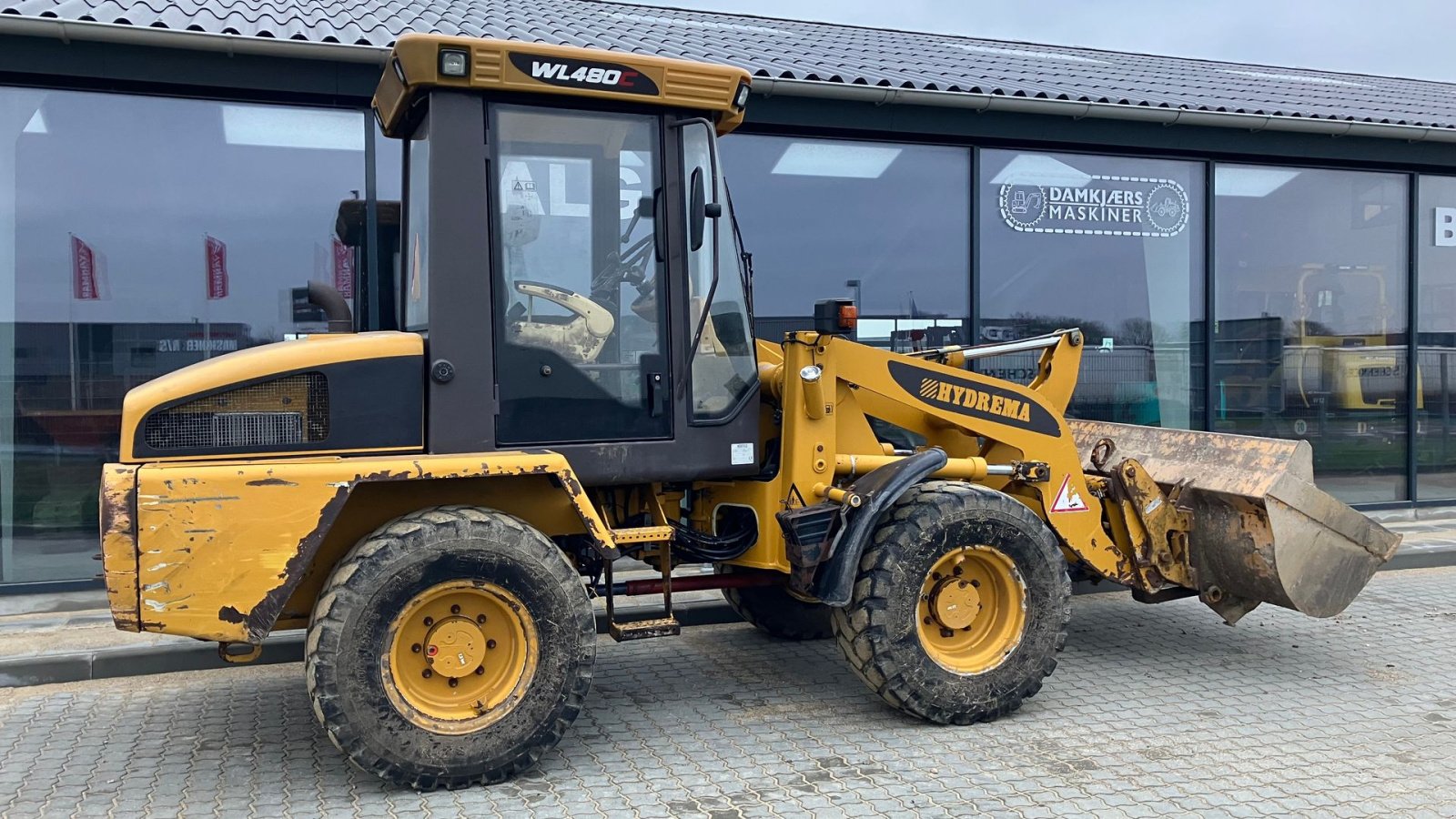 Radlader of the type Hydrema WL480 HYDREMA WL480, Gebrauchtmaschine in Horsens (Picture 3)