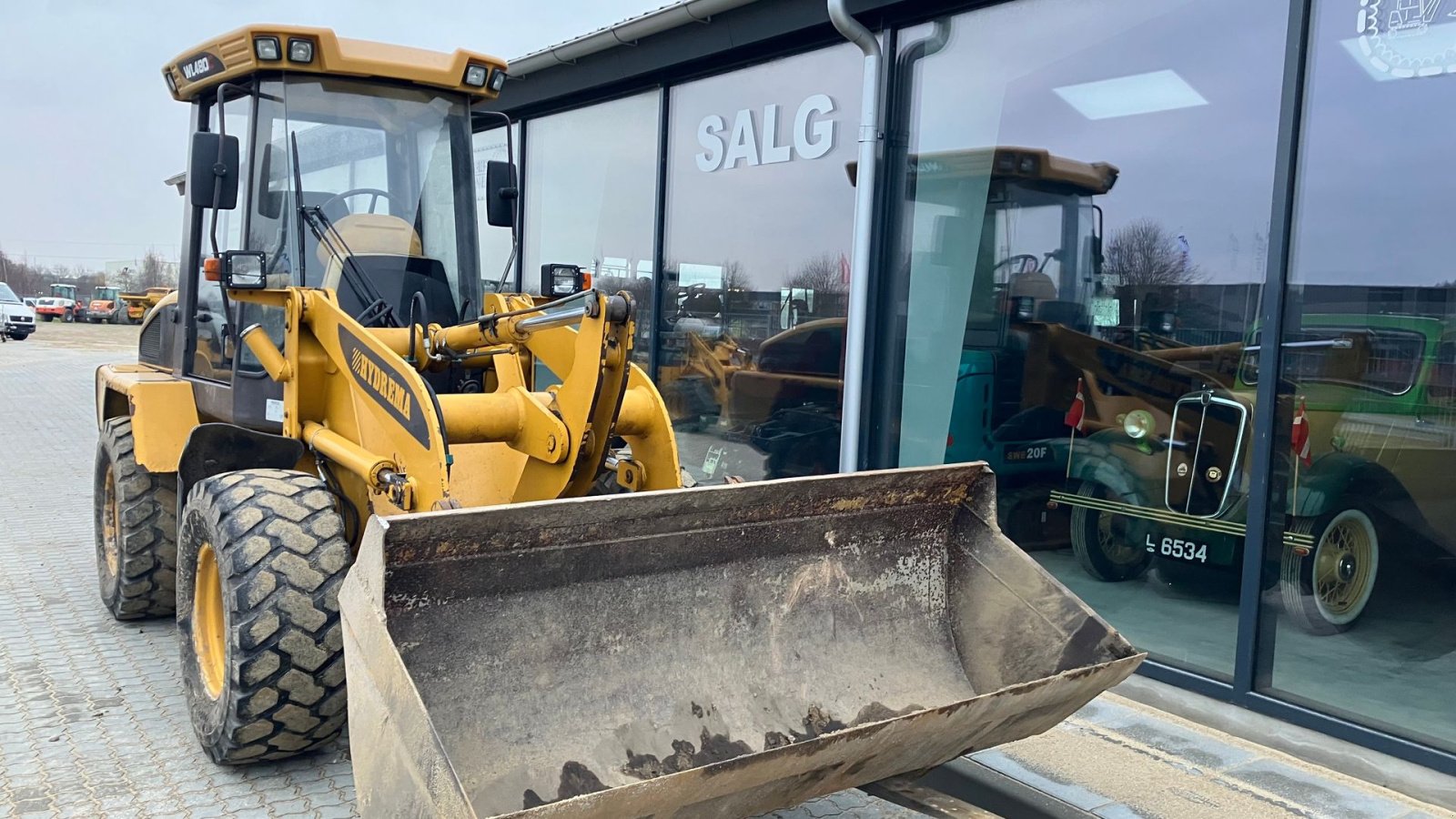 Radlader of the type Hydrema WL480 HYDREMA WL480, Gebrauchtmaschine in Horsens (Picture 4)