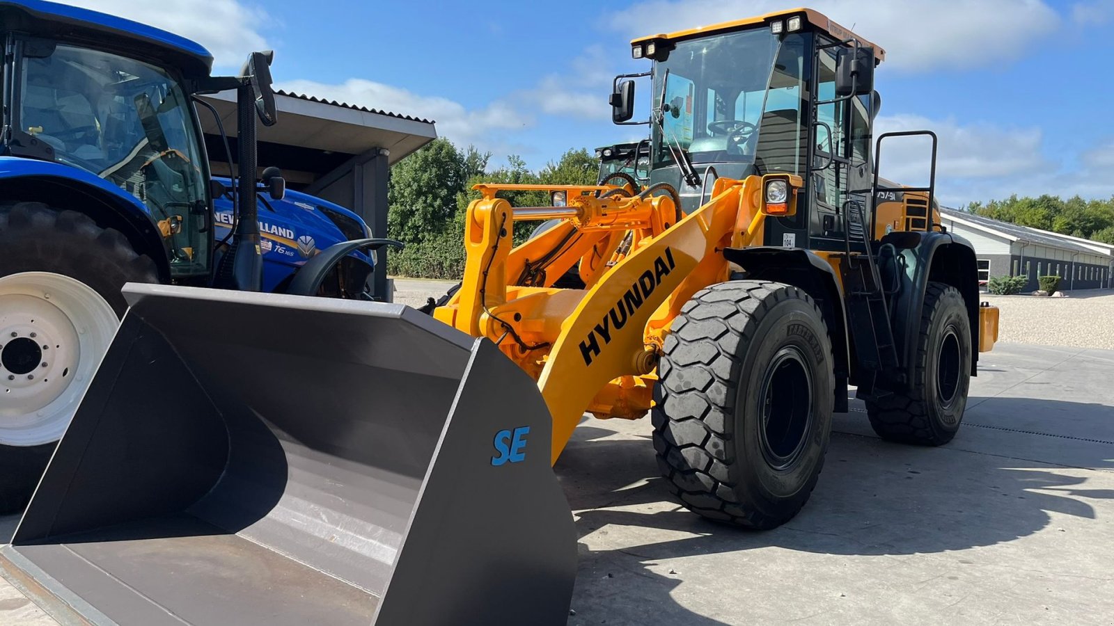 Radlader του τύπου Hyundai 757-9A XTD med lang-arm. En-ejeres maskine med Lock-UP., Gebrauchtmaschine σε Lintrup (Φωτογραφία 22)