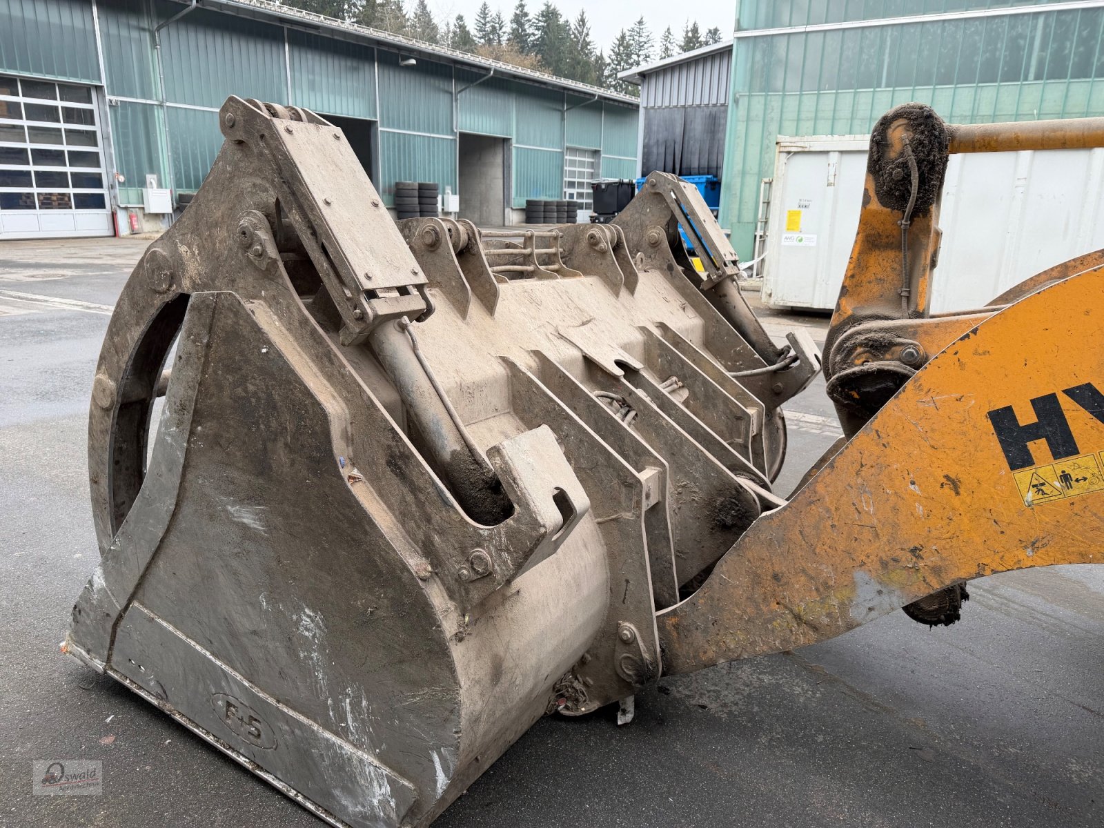 Radlader of the type Hyundai HL 955 XT, Gebrauchtmaschine in Regen (Picture 4)