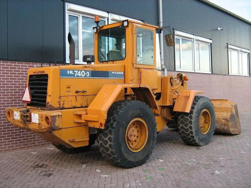 Radlader des Typs Hyundai HL740-3, Gebrauchtmaschine in Barneveld (Bild 4)