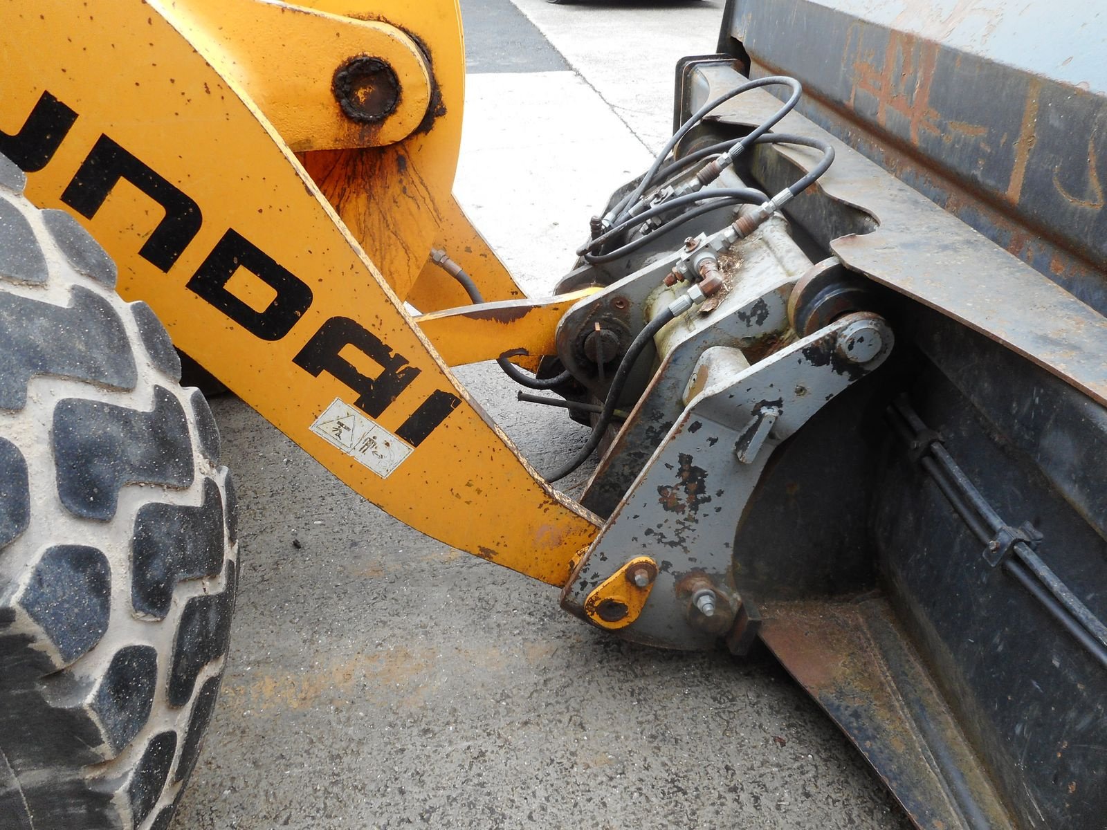 Radlader des Typs Hyundai HL740-7 mit Hochkippschaufel u. Volvo SW, Gebrauchtmaschine in St. Nikolai ob Draßling (Bild 15)