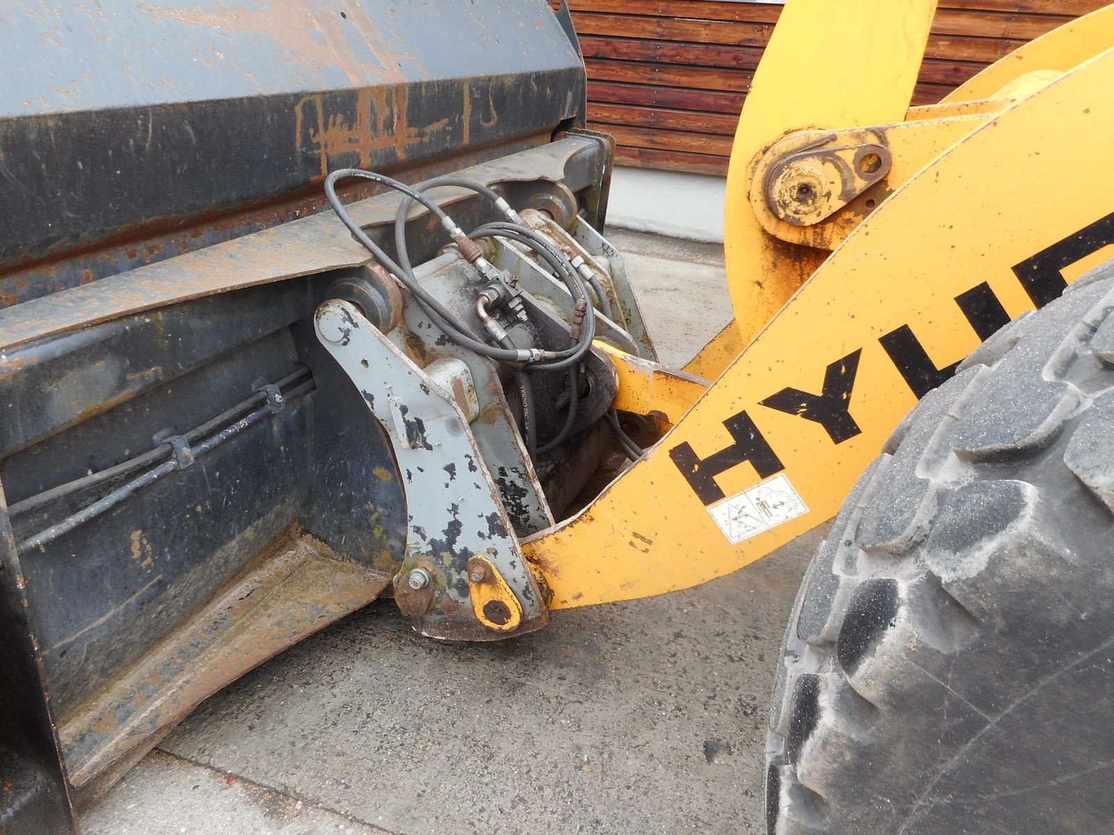 Radlader des Typs Hyundai HL740-7 mit Hochkippschaufel u. Volvo SW, Gebrauchtmaschine in St. Nikolai ob Draßling (Bild 14)