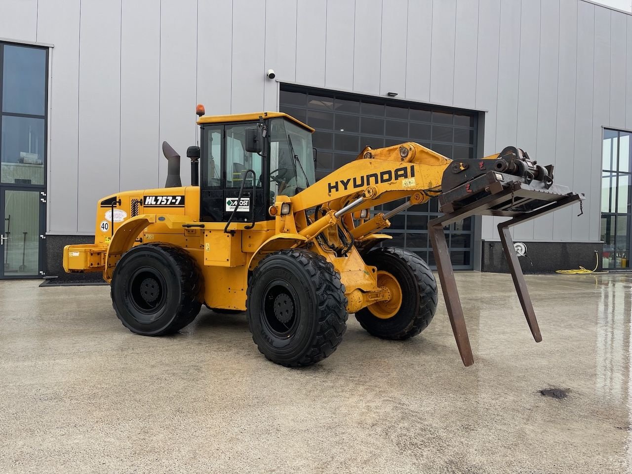 Radlader tipa Hyundai HL757-7, Gebrauchtmaschine u Holten (Slika 3)