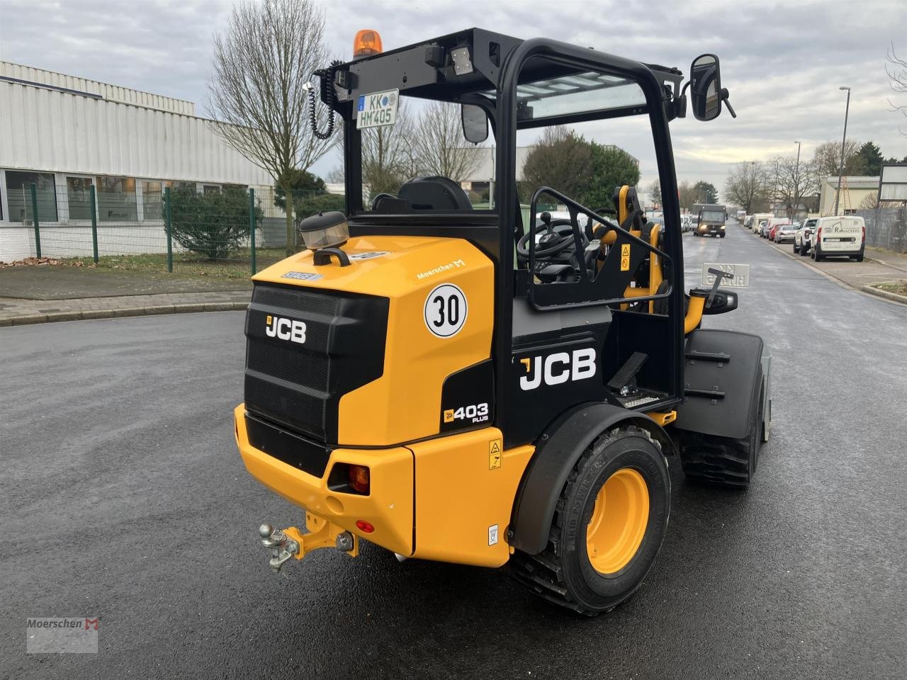 Radlader Türe ait JCB 403 AGRI Plus, Neumaschine içinde Tönisvorst (resim 3)