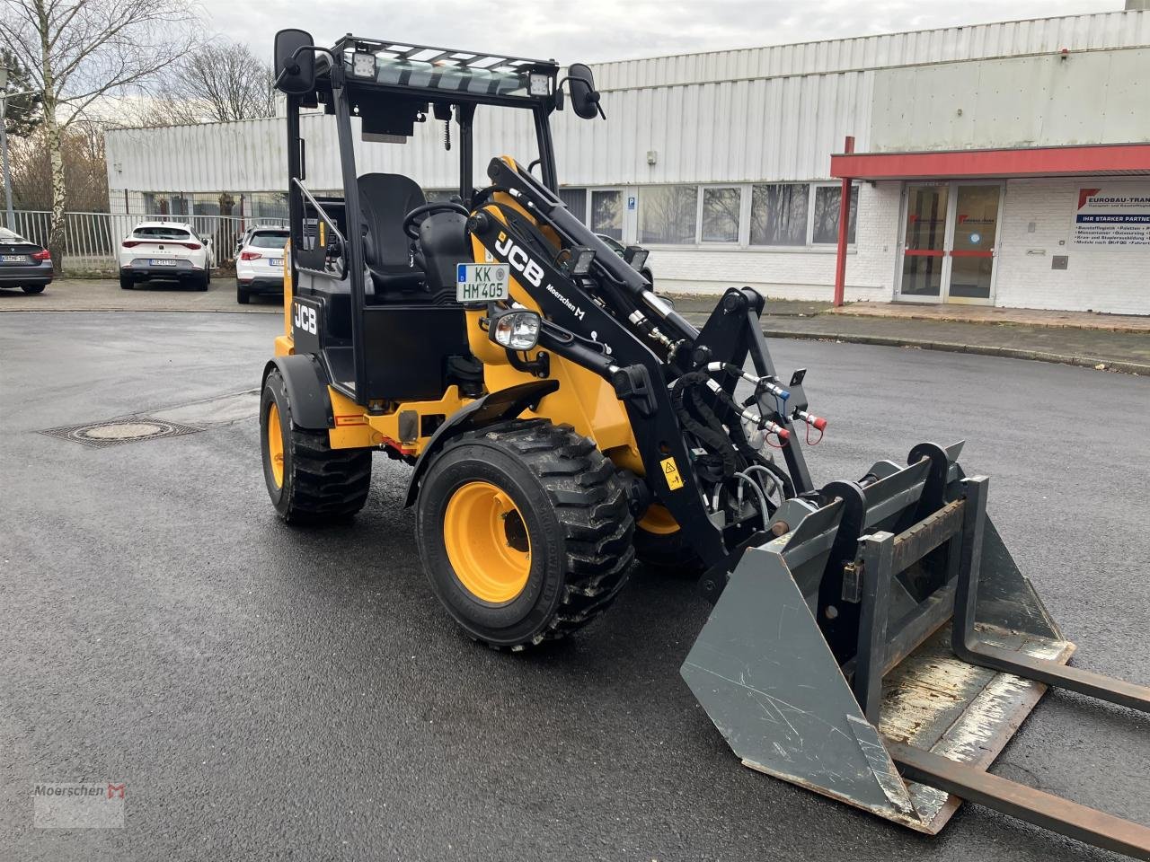 Radlader Türe ait JCB 403 AGRI Plus, Neumaschine içinde Tönisvorst (resim 4)