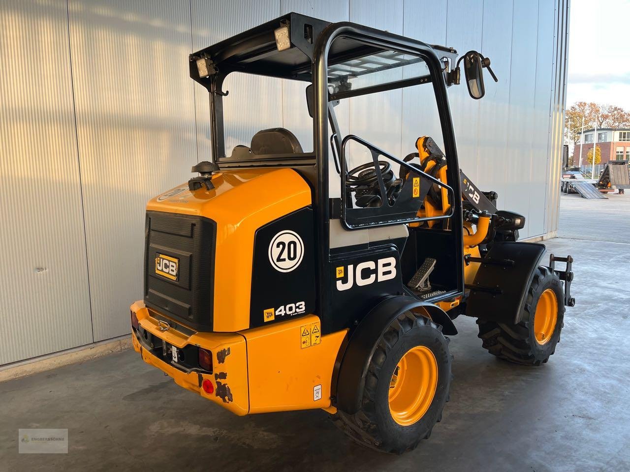 Radlader типа JCB 403 Agri  Schutzdach, Gebrauchtmaschine в Uelsen (Фотография 3)