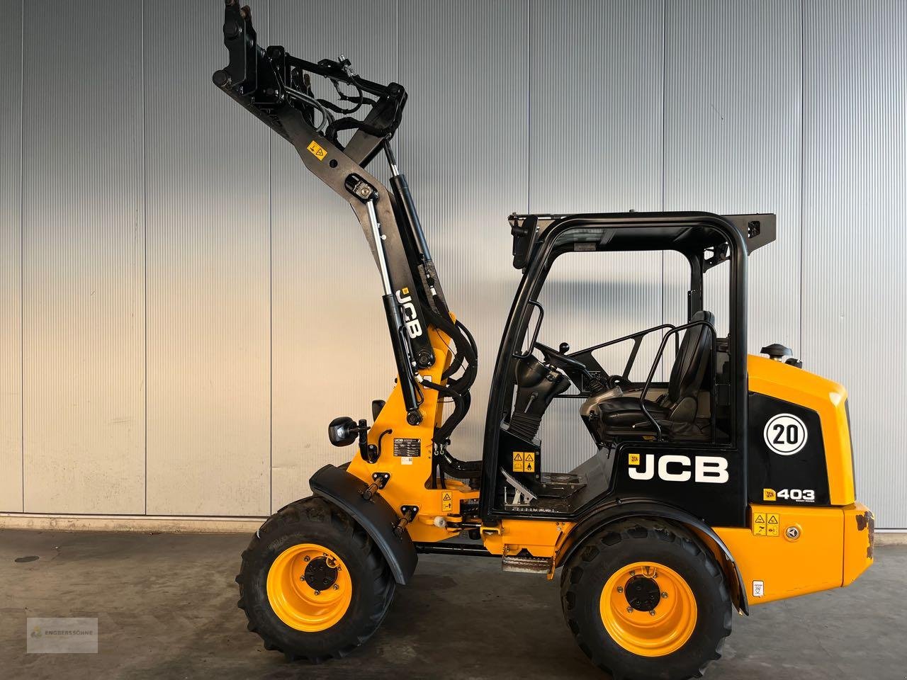 Radlader типа JCB 403 Agri  Schutzdach, Gebrauchtmaschine в Uelsen (Фотография 5)