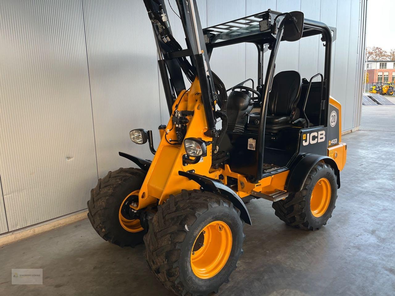 Radlader типа JCB 403 Agri  Schutzdach, Gebrauchtmaschine в Uelsen (Фотография 7)