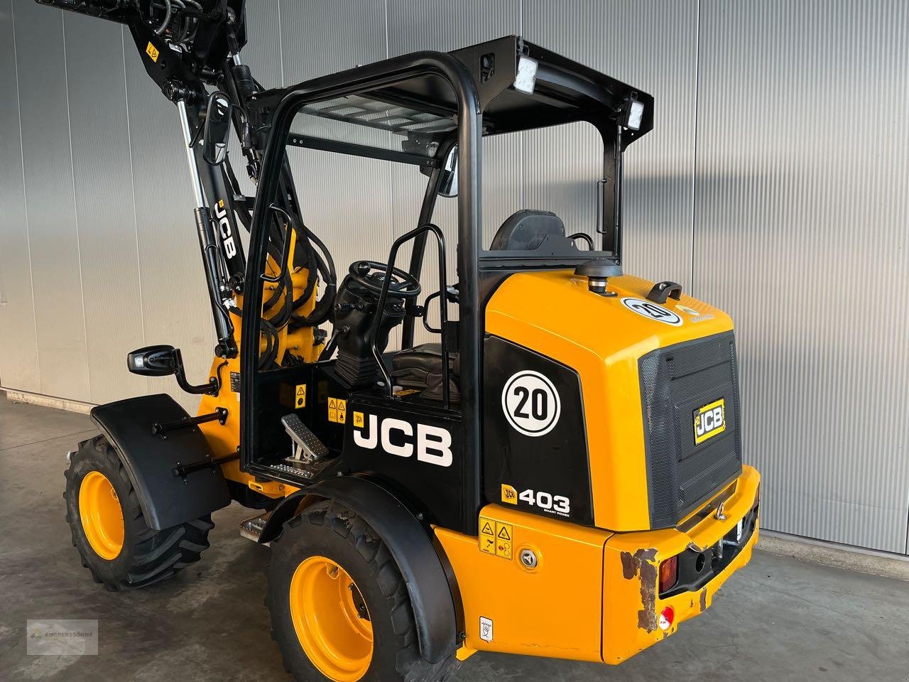 Radlader типа JCB 403 Agri  Schutzdach, Gebrauchtmaschine в Uelsen (Фотография 8)