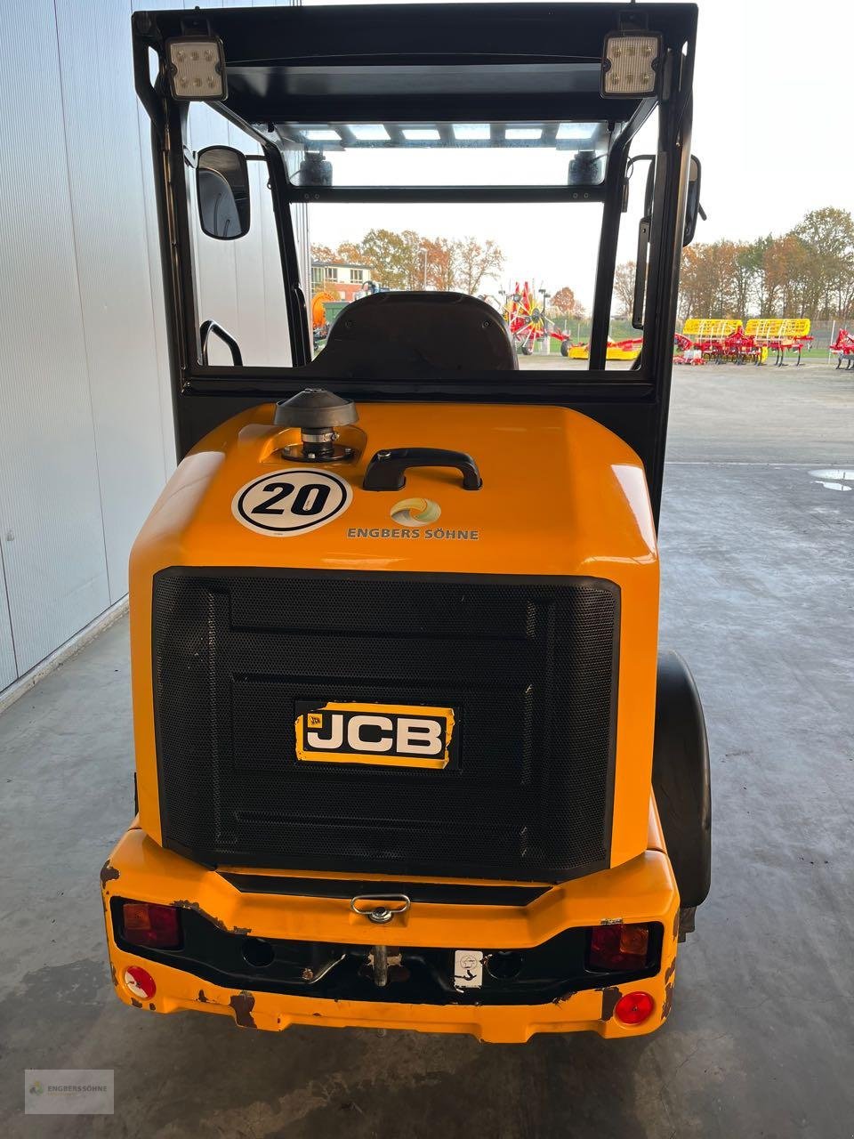 Radlader типа JCB 403 Agri  Schutzdach, Gebrauchtmaschine в Uelsen (Фотография 9)