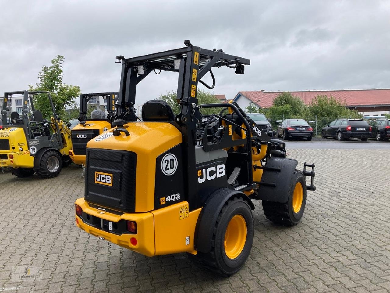 Radlader a típus JCB 403 Agri Smart Power, Neumaschine ekkor: Neuhof - Dorfborn (Kép 3)