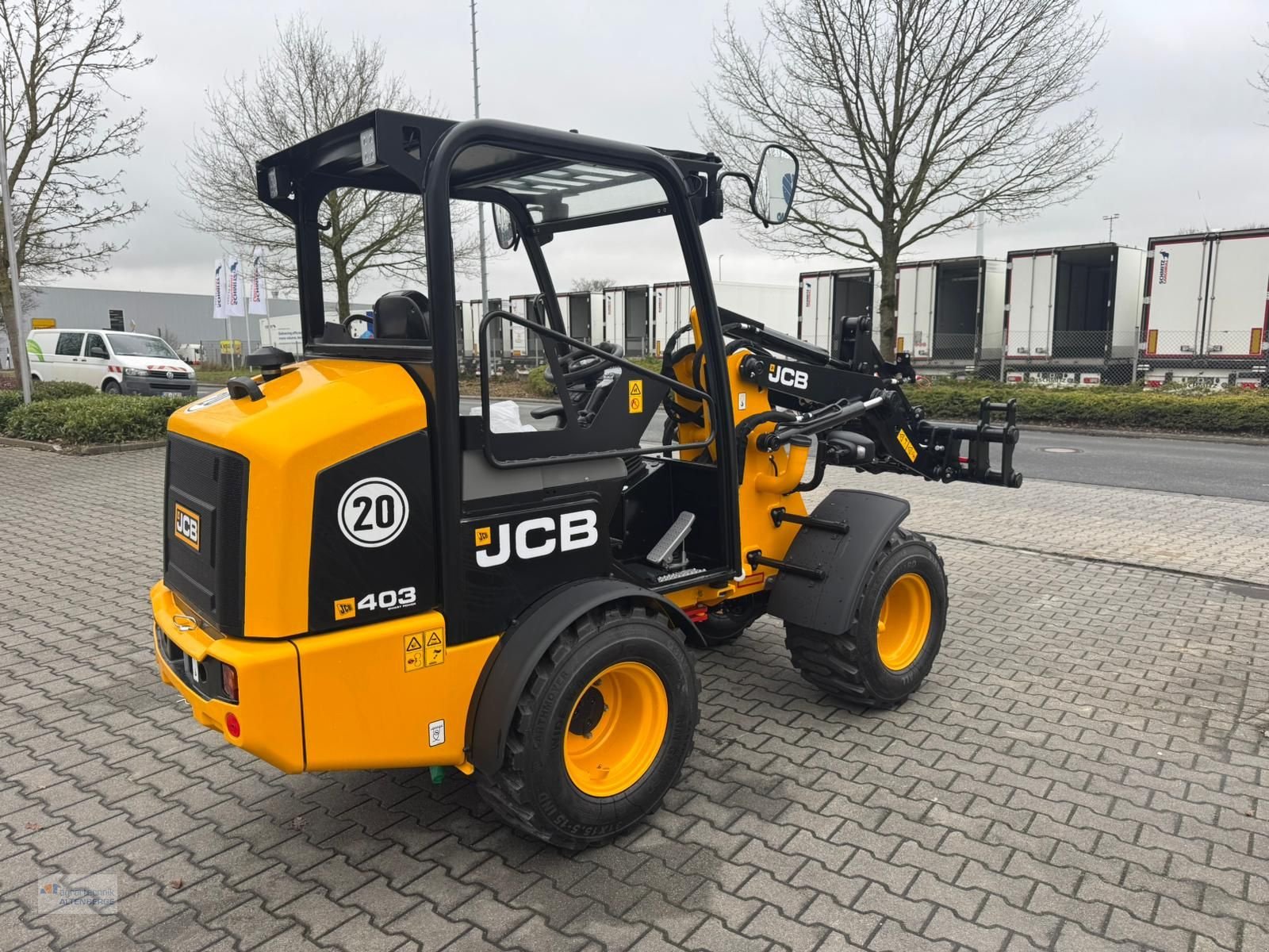 Radlader of the type JCB 403 Agri Smart Power, Neumaschine in Altenberge (Picture 8)