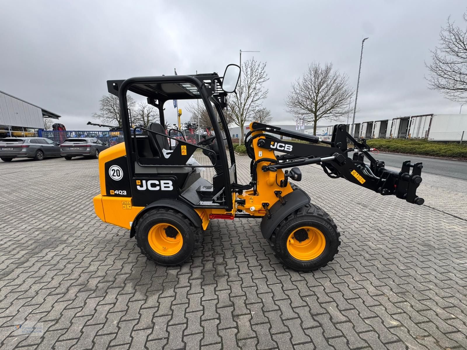 Radlader of the type JCB 403 Agri Smart Power, Neumaschine in Altenberge (Picture 9)