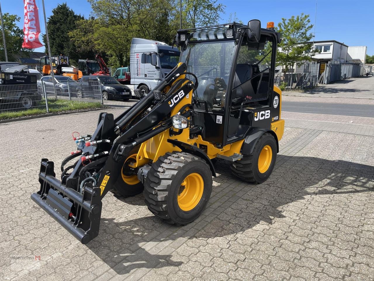 Radlader du type JCB 403 AGRI Smart, Neumaschine en Tönisvorst (Photo 1)