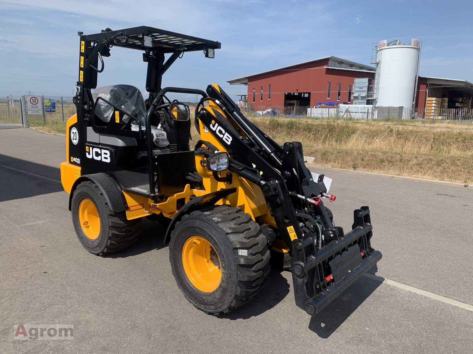 Radlader des Typs JCB 403 Agri, Neumaschine in Meißenheim-Kürzell (Bild 8)