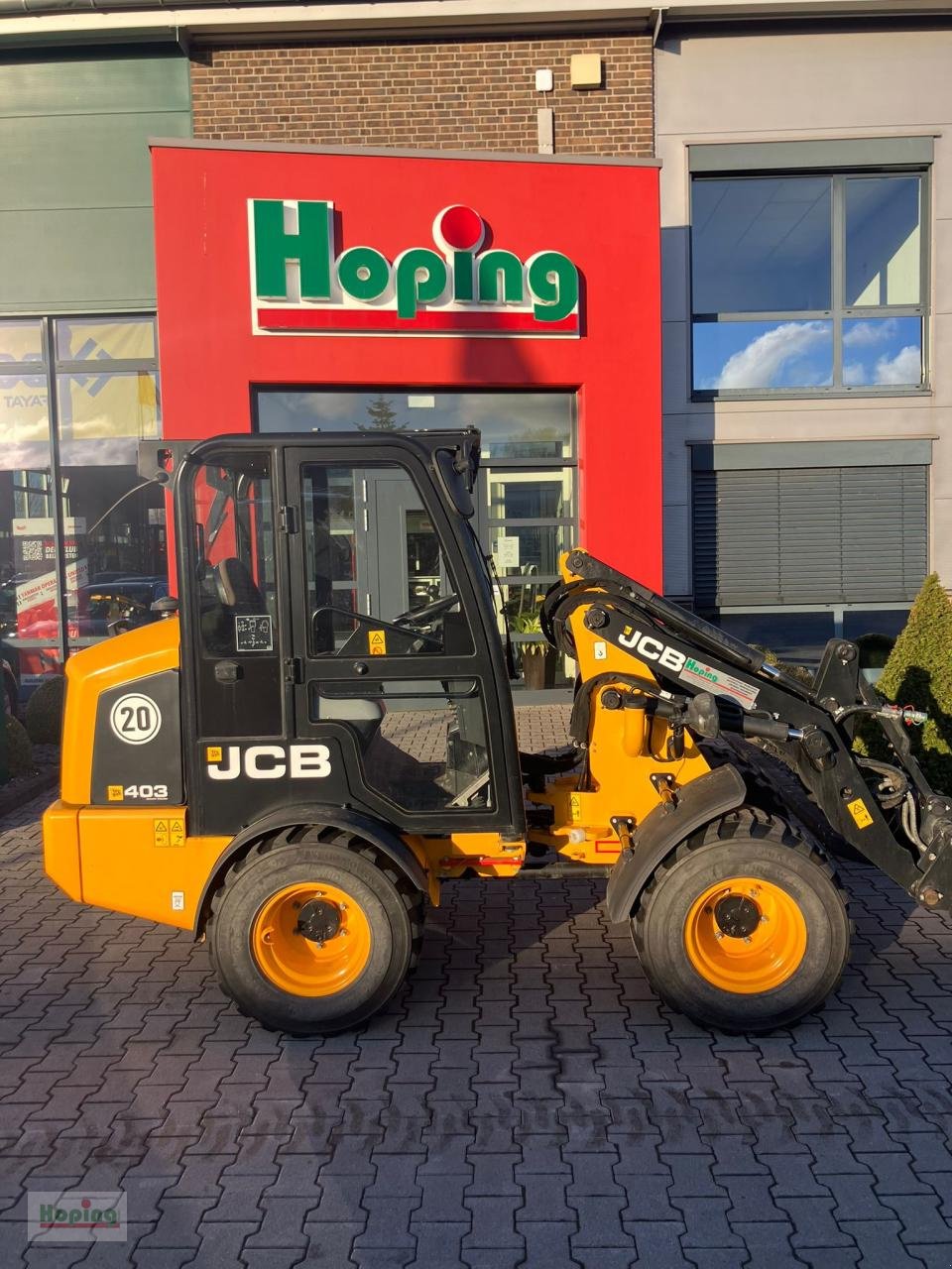 Radlader des Typs JCB 403 (Kabine), Gebrauchtmaschine in Bakum (Bild 2)