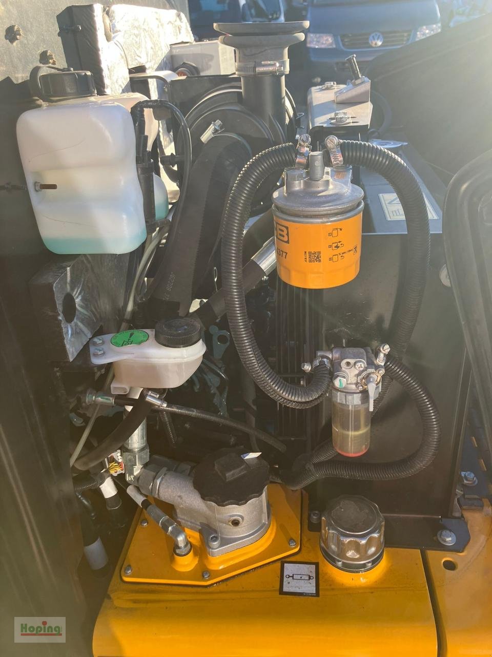 Radlader des Typs JCB 403 (Kabine), Gebrauchtmaschine in Bakum (Bild 4)