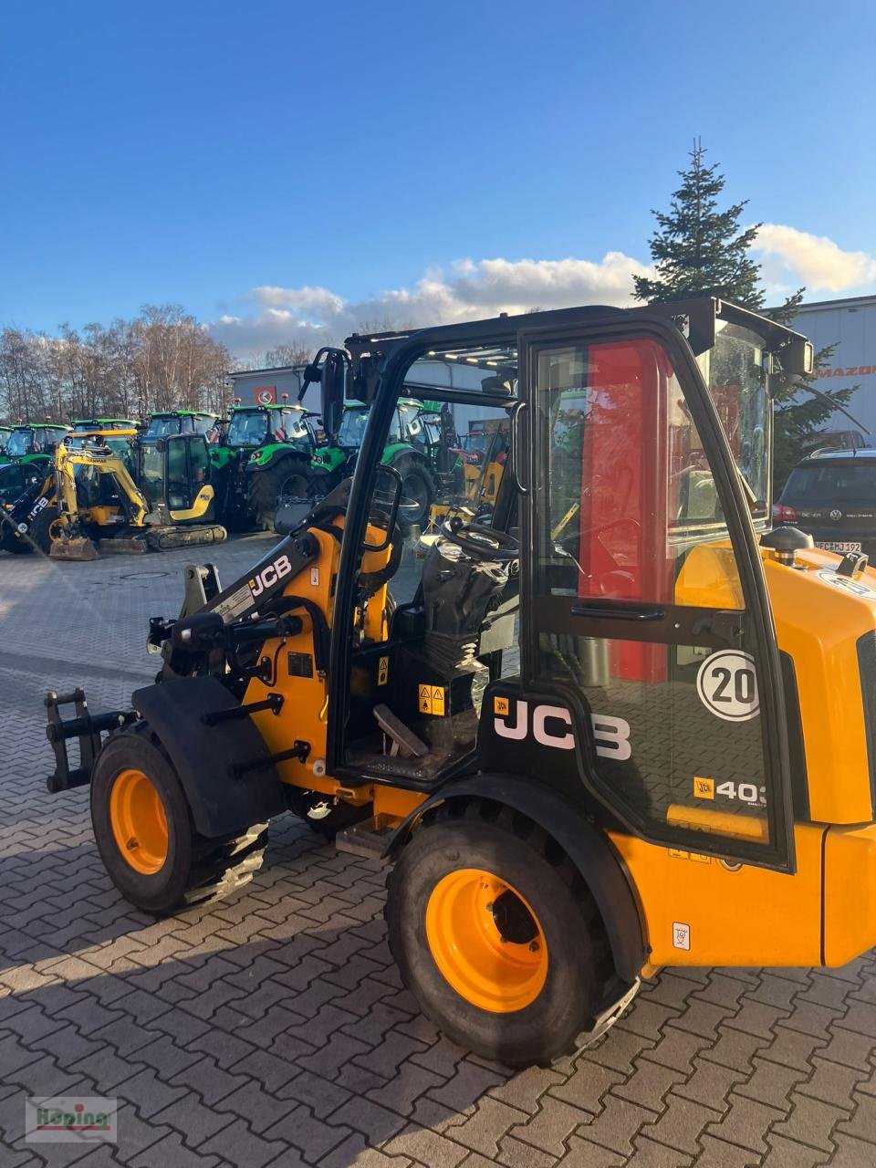 Radlader des Typs JCB 403 (Kabine), Gebrauchtmaschine in Bakum (Bild 5)