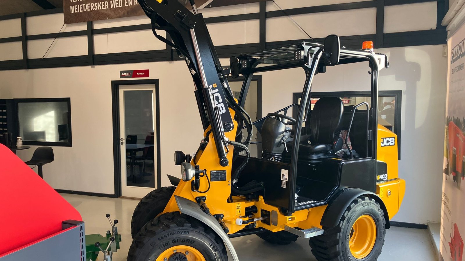 Radlader del tipo JCB 403 Plus Agri med JST skovl og pallegaffel, Gebrauchtmaschine en Grindsted (Imagen 2)