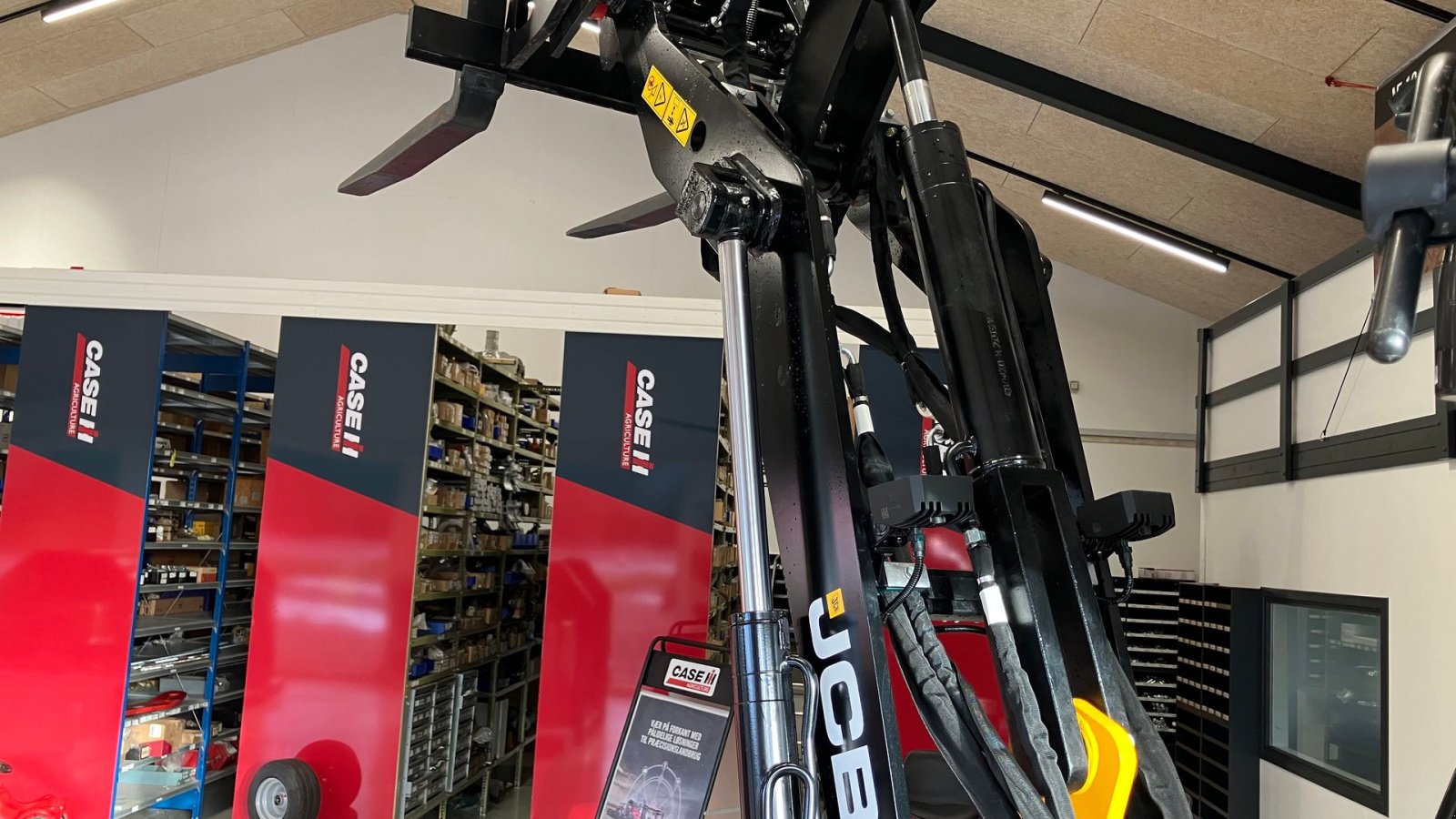 Radlader del tipo JCB 403 Plus Agri med JST skovl og pallegaffel, Gebrauchtmaschine en Grindsted (Imagen 3)