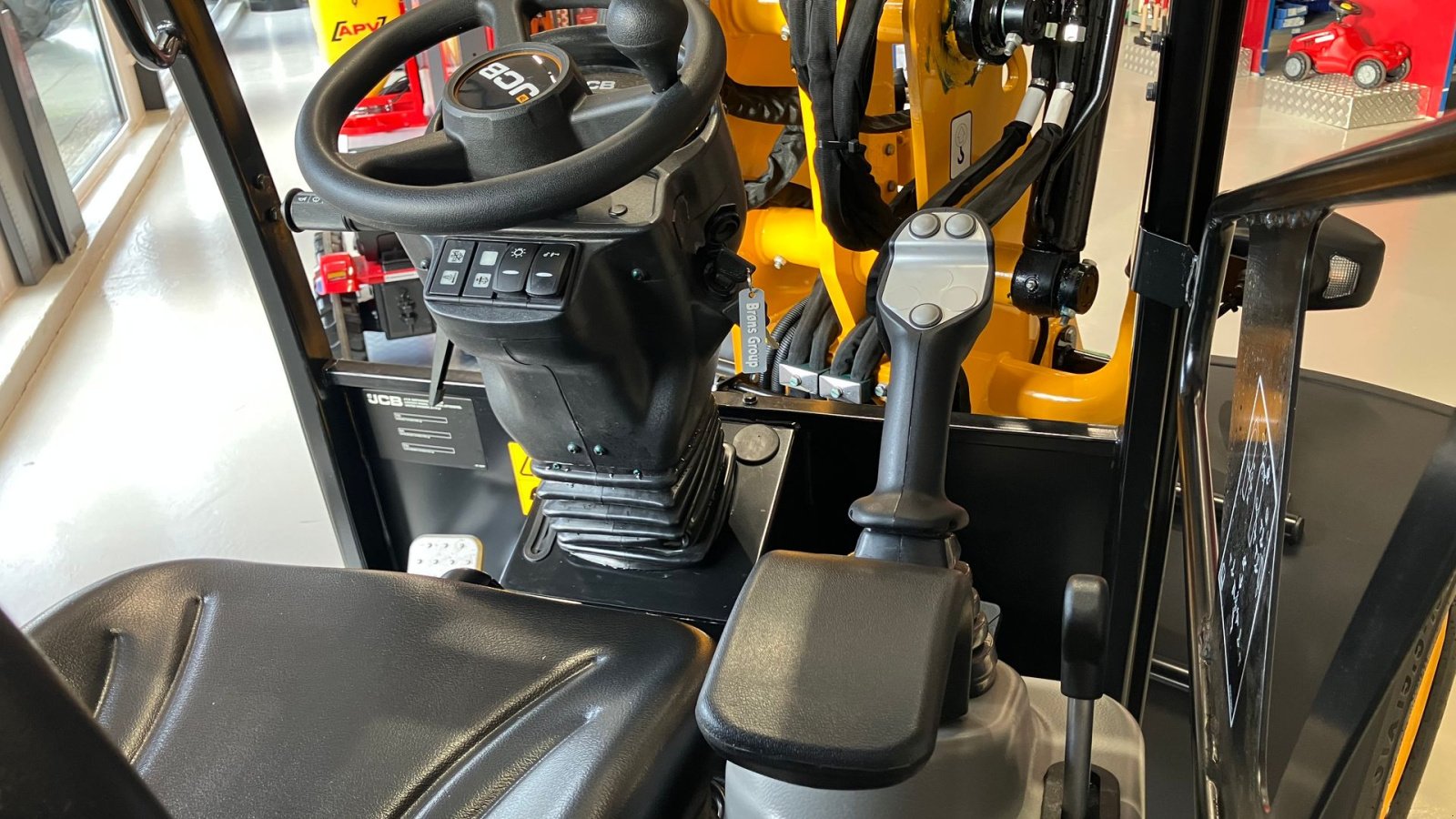 Radlader del tipo JCB 403 Plus Agri med JST skovl og pallegaffel, Gebrauchtmaschine en Grindsted (Imagen 9)