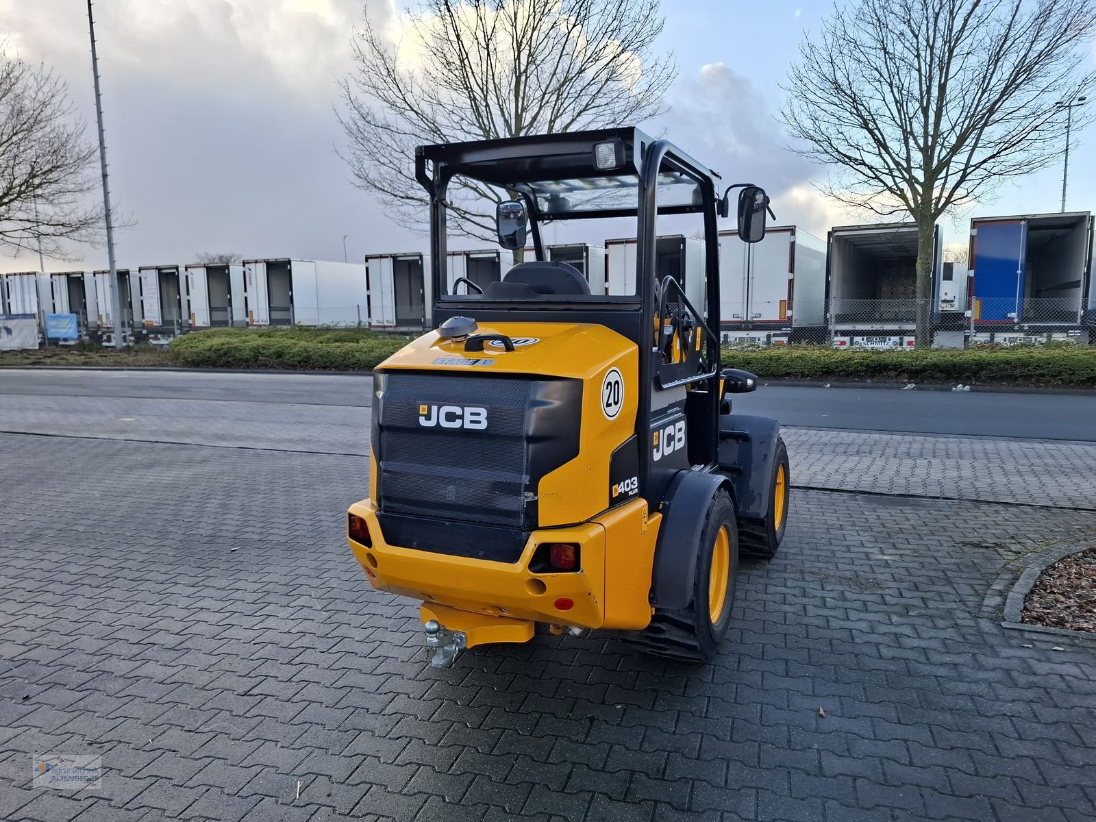 Radlader of the type JCB 403 Plus Agri mit Schutzdach, Gebrauchtmaschine in Altenberge (Picture 7)
