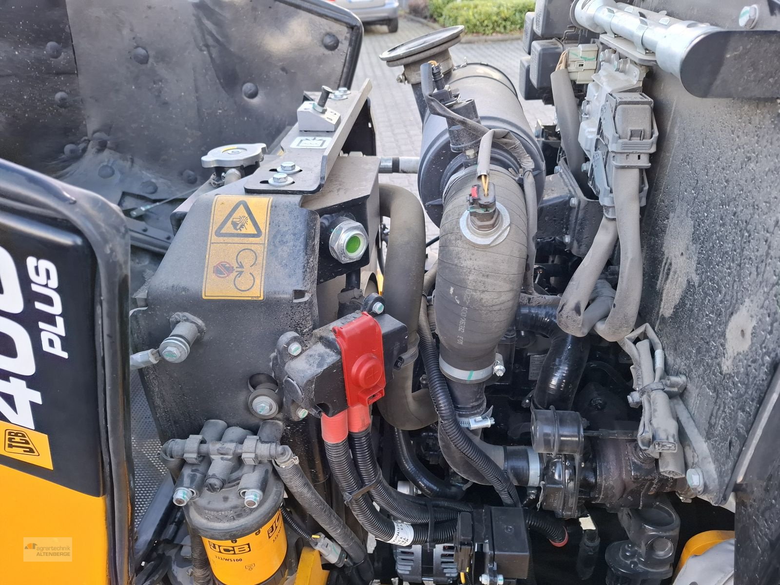 Radlader of the type JCB 403 Plus Agri mit Schutzdach, Gebrauchtmaschine in Altenberge (Picture 14)