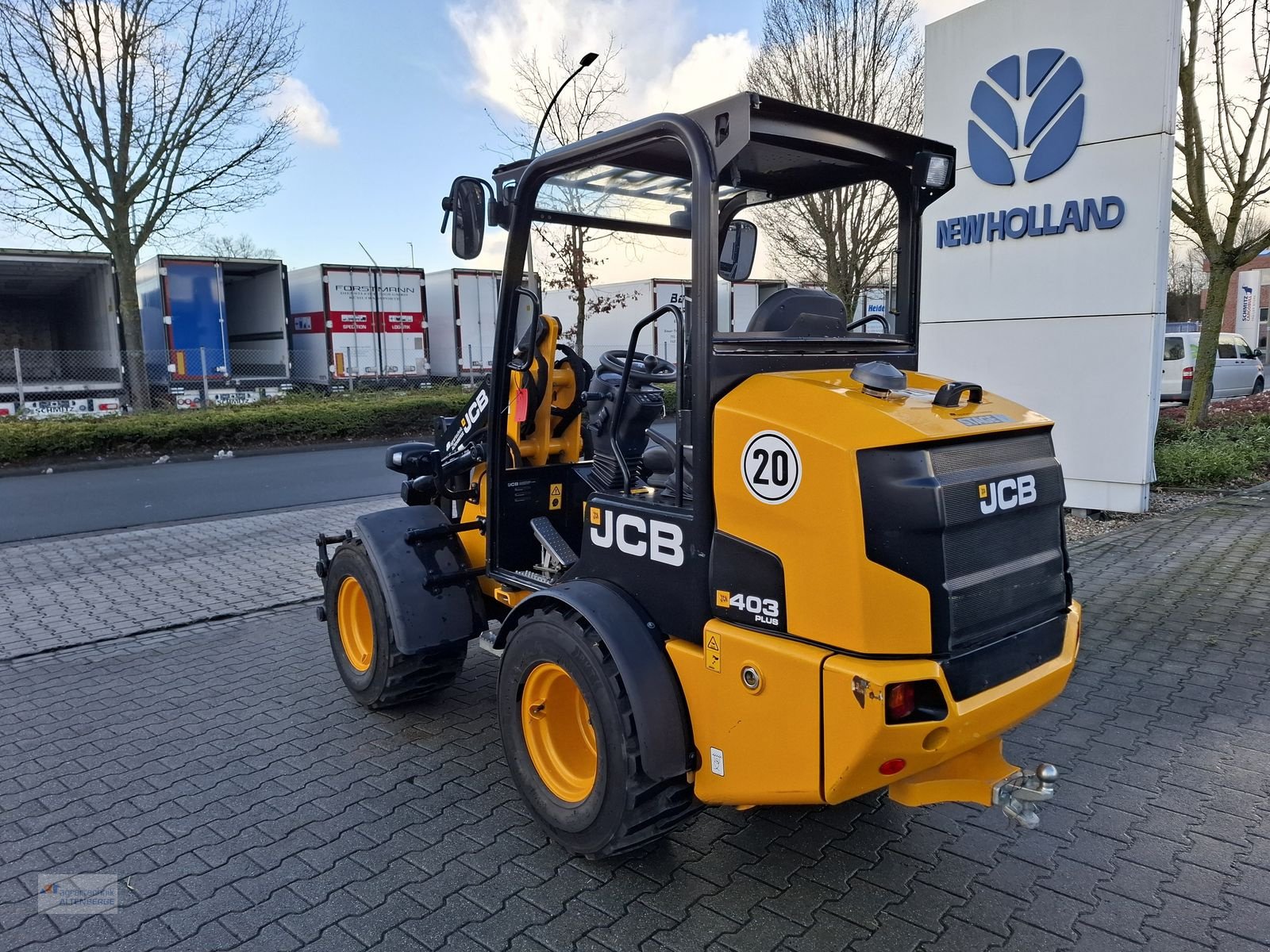 Radlader of the type JCB 403 Plus Agri mit Schutzdach, Gebrauchtmaschine in Altenberge (Picture 9)