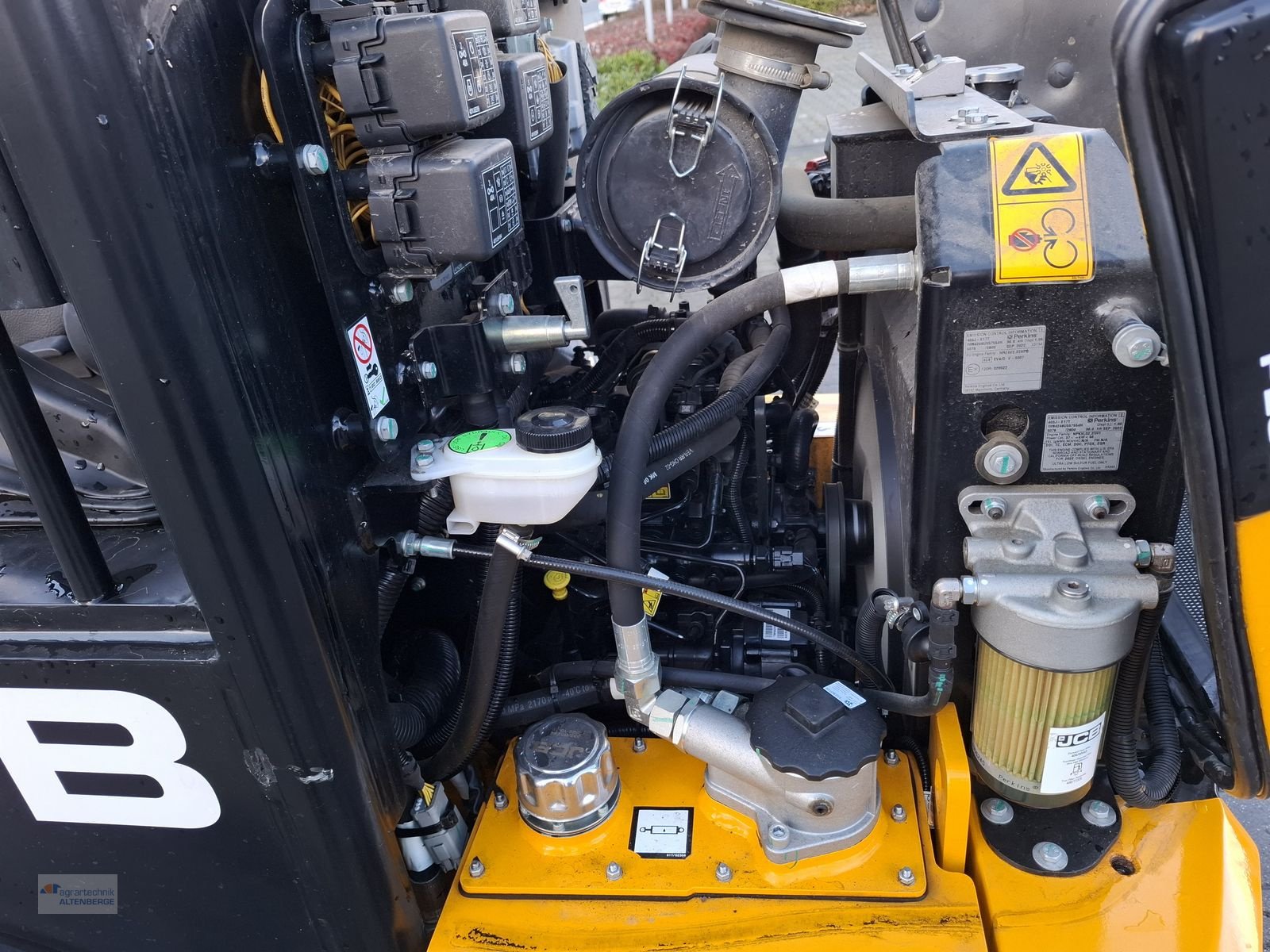 Radlader of the type JCB 403 Plus Agri mit Schutzdach, Gebrauchtmaschine in Altenberge (Picture 10)