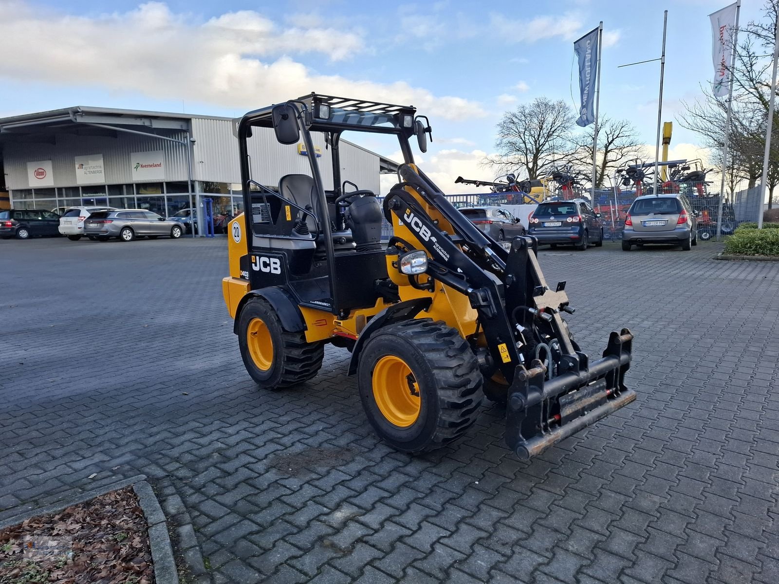 Radlader of the type JCB 403 Plus Agri mit Schutzdach, Gebrauchtmaschine in Altenberge (Picture 4)