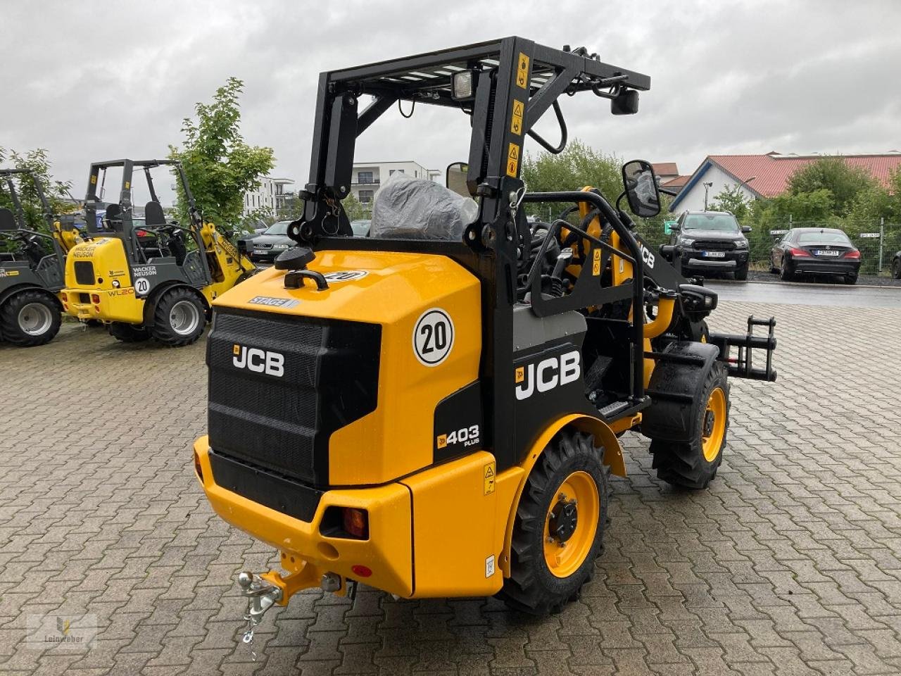 Radlader of the type JCB 403 Plus Agri, Neumaschine in Neuhof - Dorfborn (Picture 3)