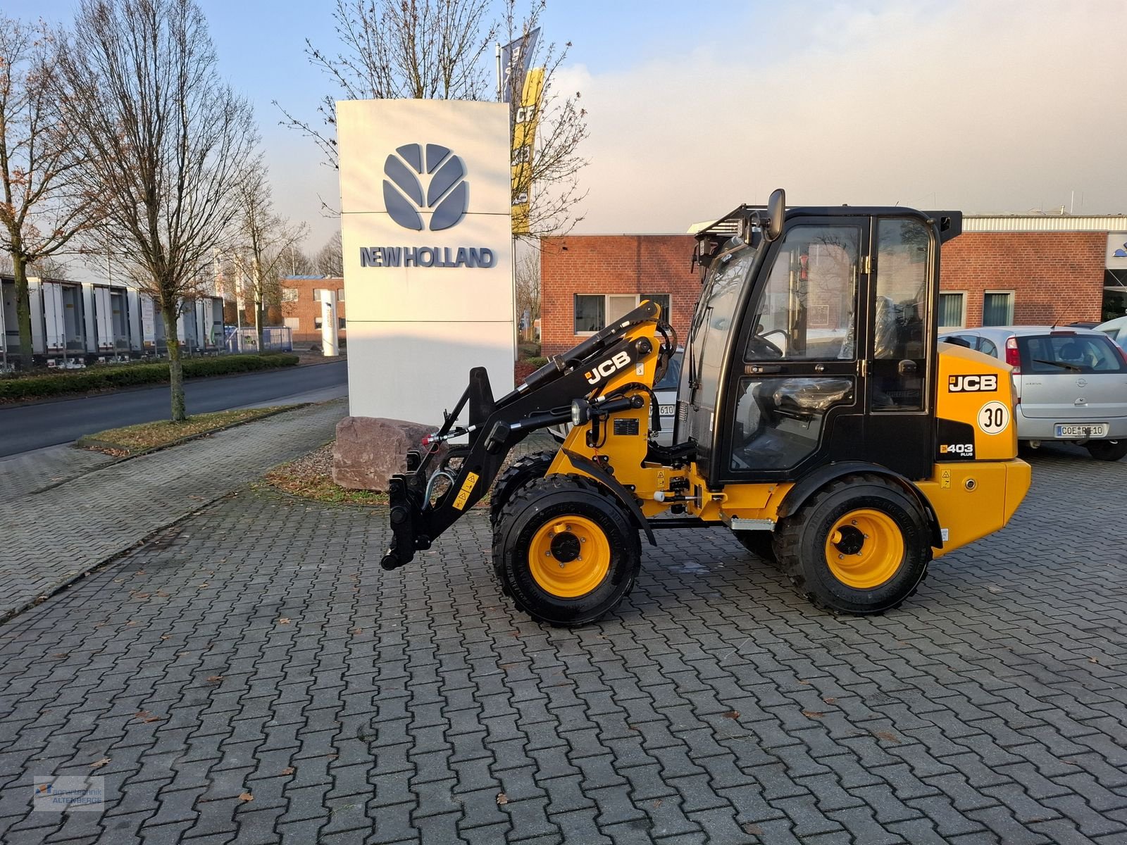 Radlader типа JCB 403 Plus mit Kabine, Vorführmaschine в Altenberge (Фотография 1)